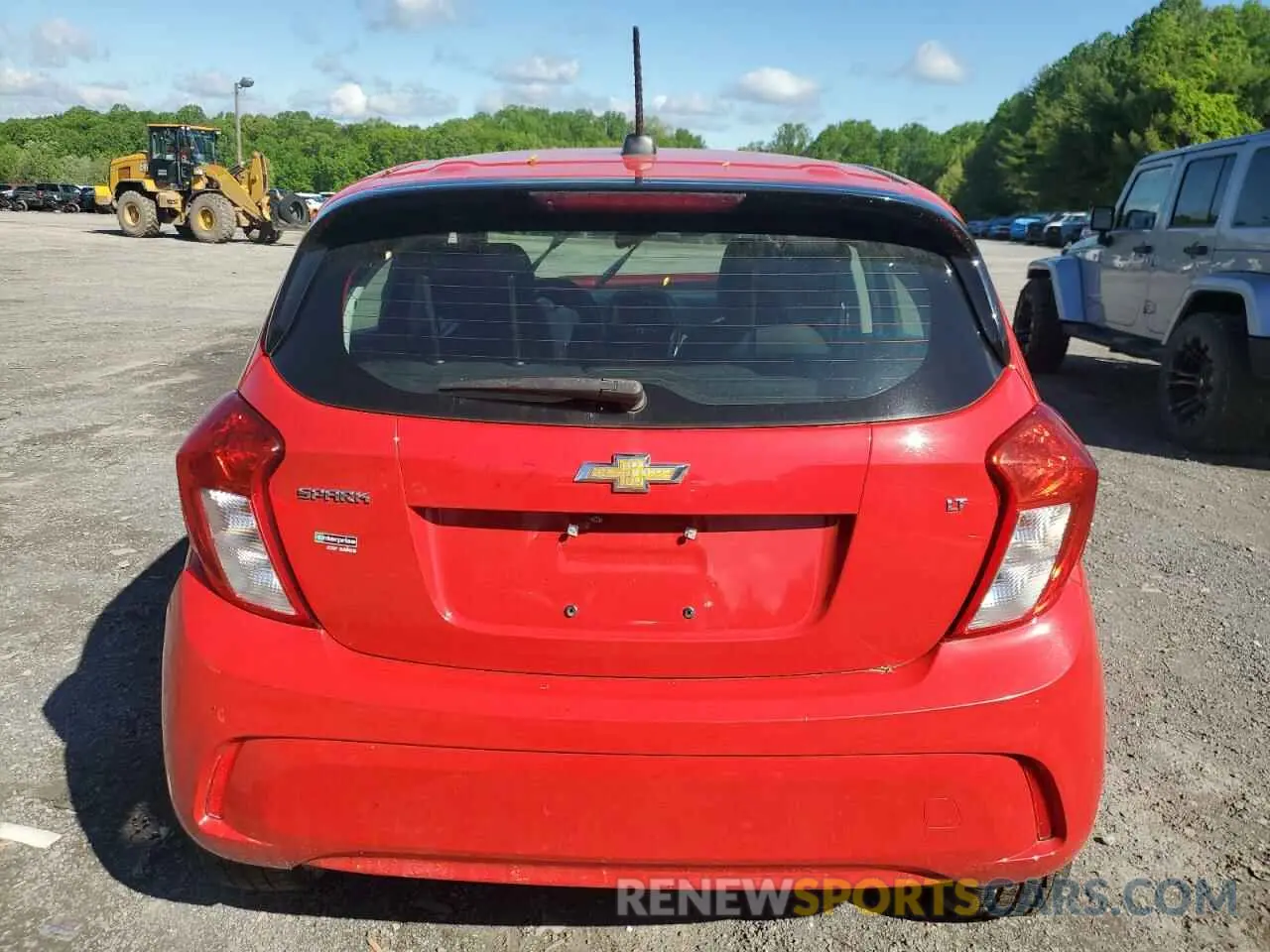 6 Photograph of a damaged car KL8CD6SA0LC441665 CHEVROLET SPARK 2020