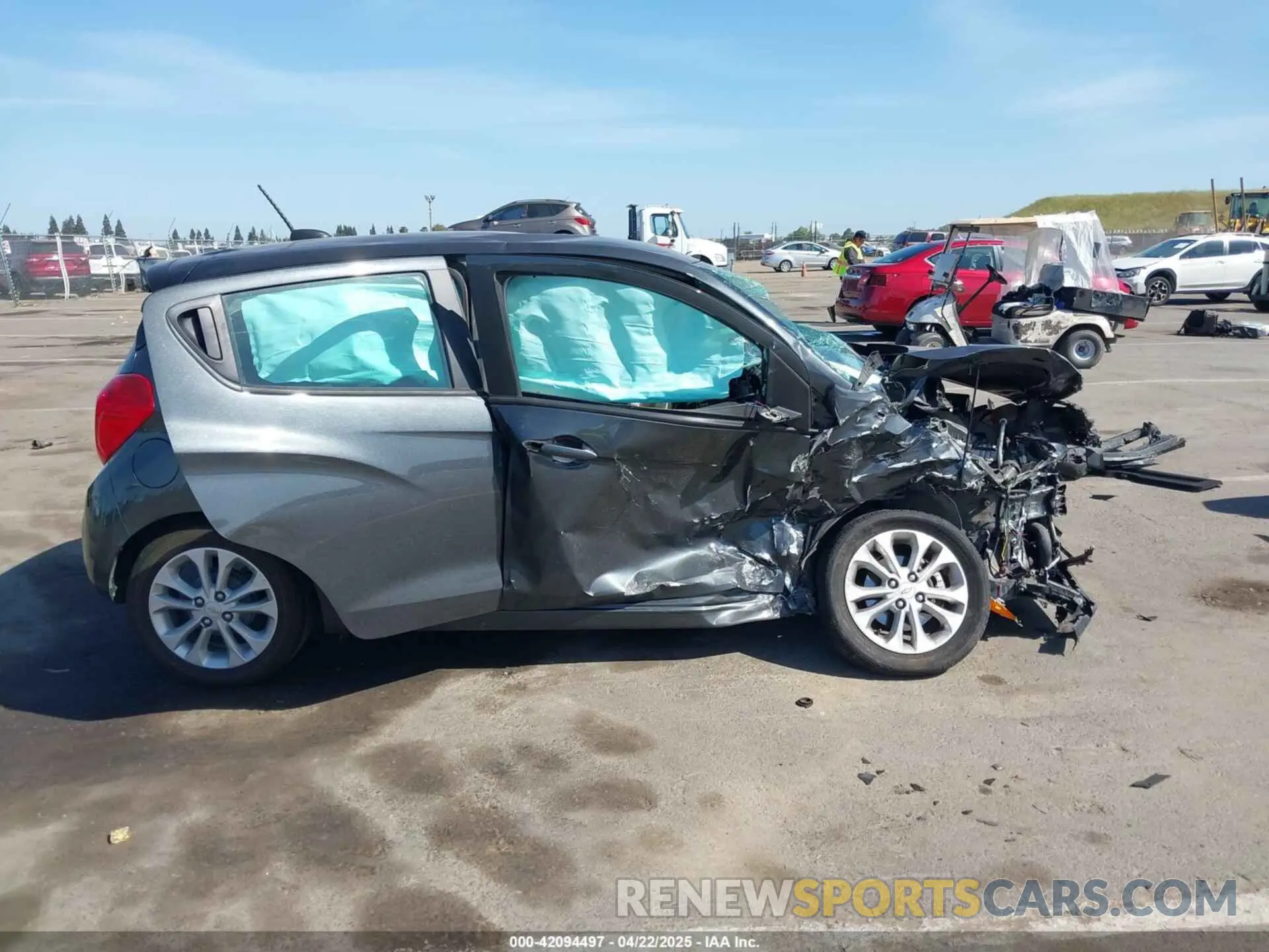 14 Photograph of a damaged car KL8CD6SA0LC447479 CHEVROLET SPARK 2020