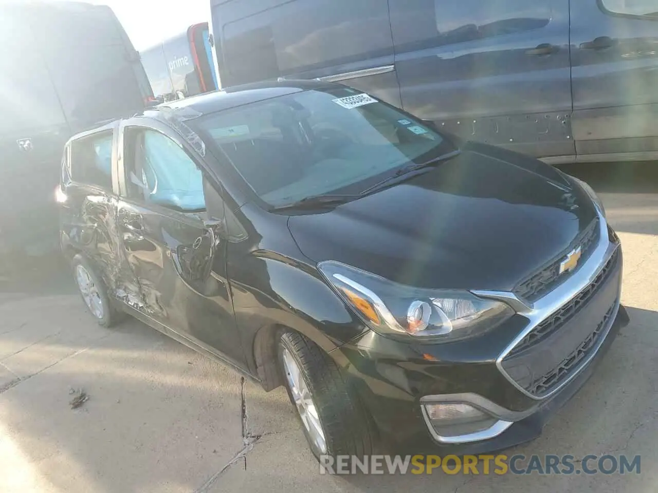 4 Photograph of a damaged car KL8CD6SA1LC444011 CHEVROLET SPARK 2020