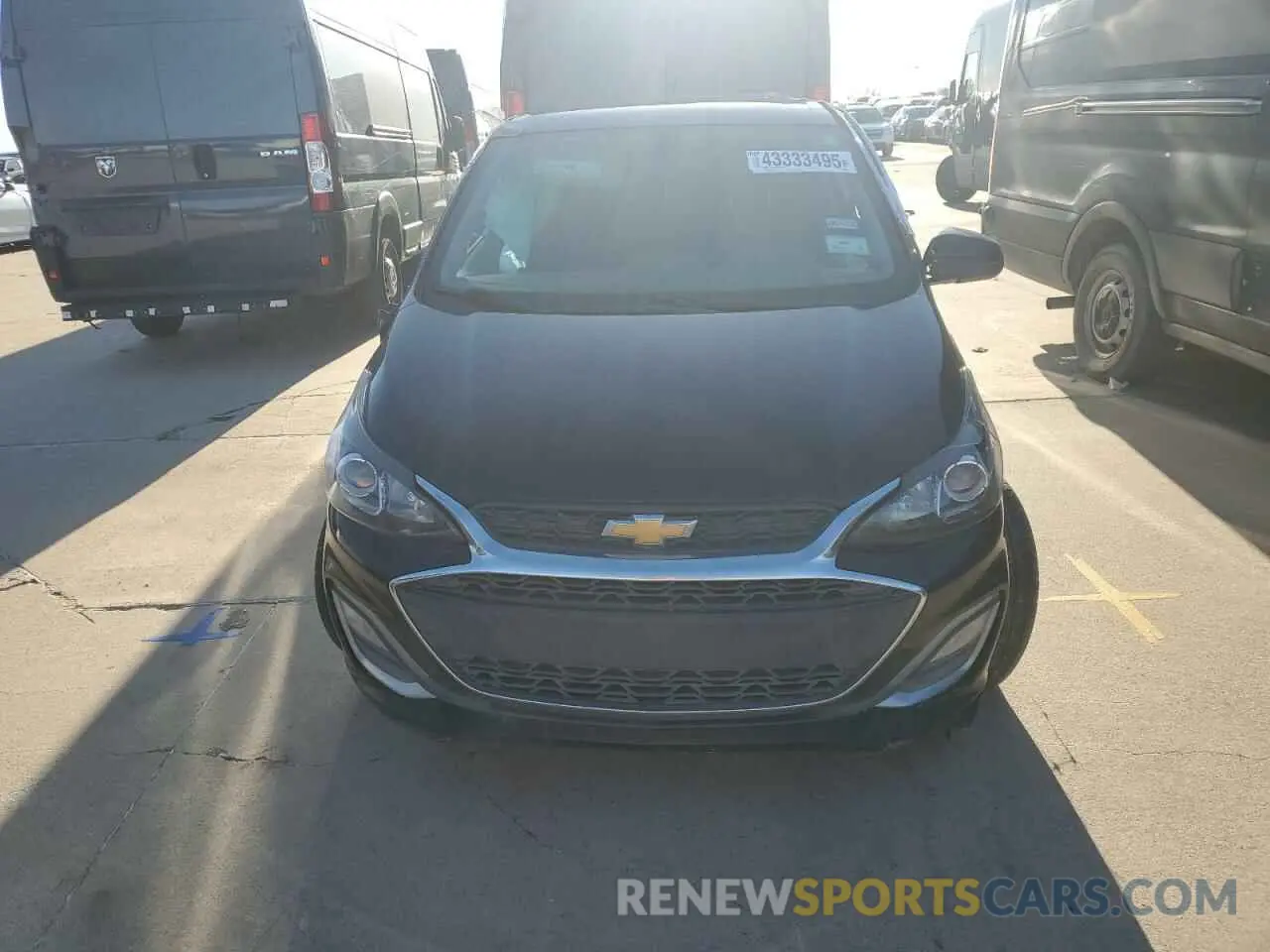 5 Photograph of a damaged car KL8CD6SA1LC444011 CHEVROLET SPARK 2020