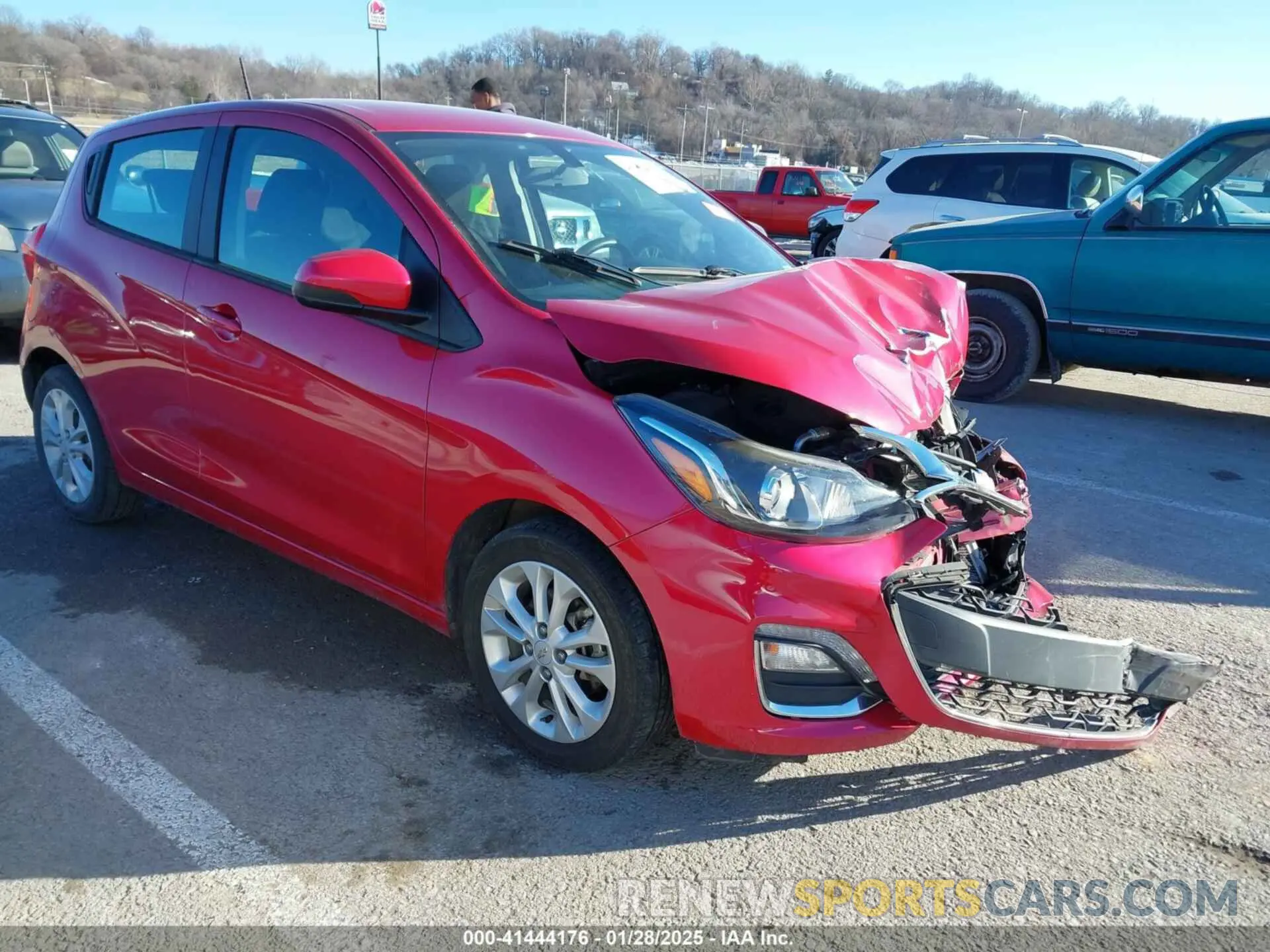 1 Photograph of a damaged car KL8CD6SA1LC451816 CHEVROLET SPARK 2020