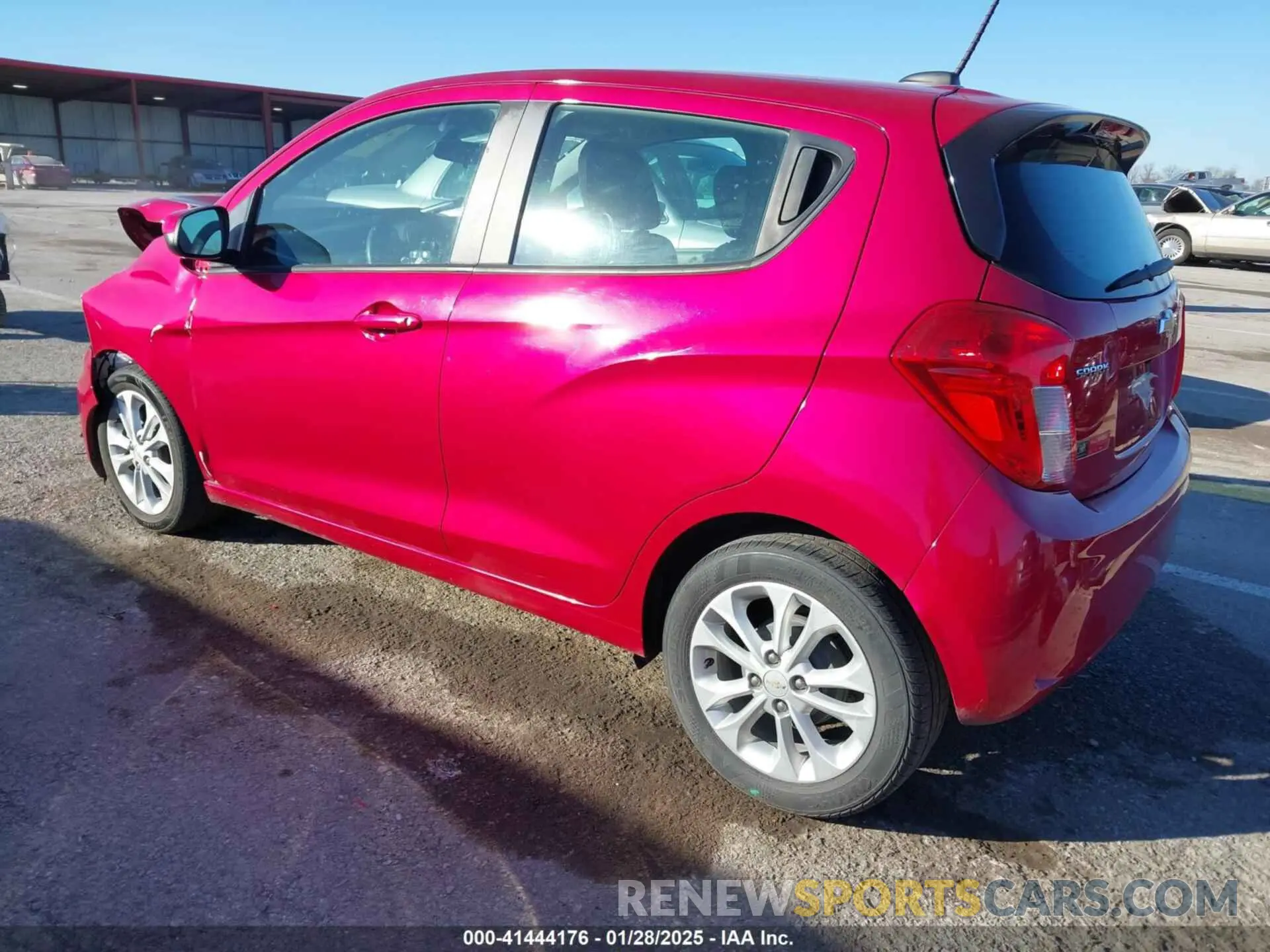 3 Photograph of a damaged car KL8CD6SA1LC451816 CHEVROLET SPARK 2020