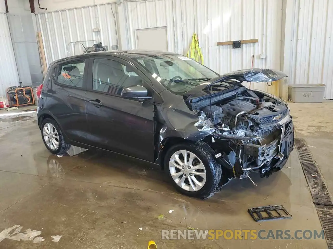 4 Photograph of a damaged car KL8CD6SA2LC405153 CHEVROLET SPARK 2020