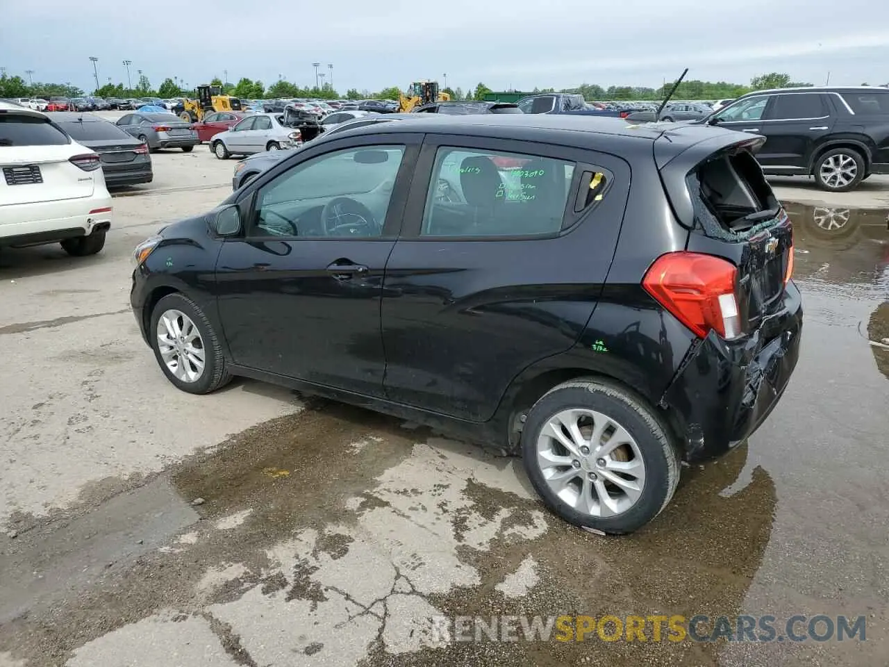 2 Photograph of a damaged car KL8CD6SA2LC417321 CHEVROLET SPARK 2020