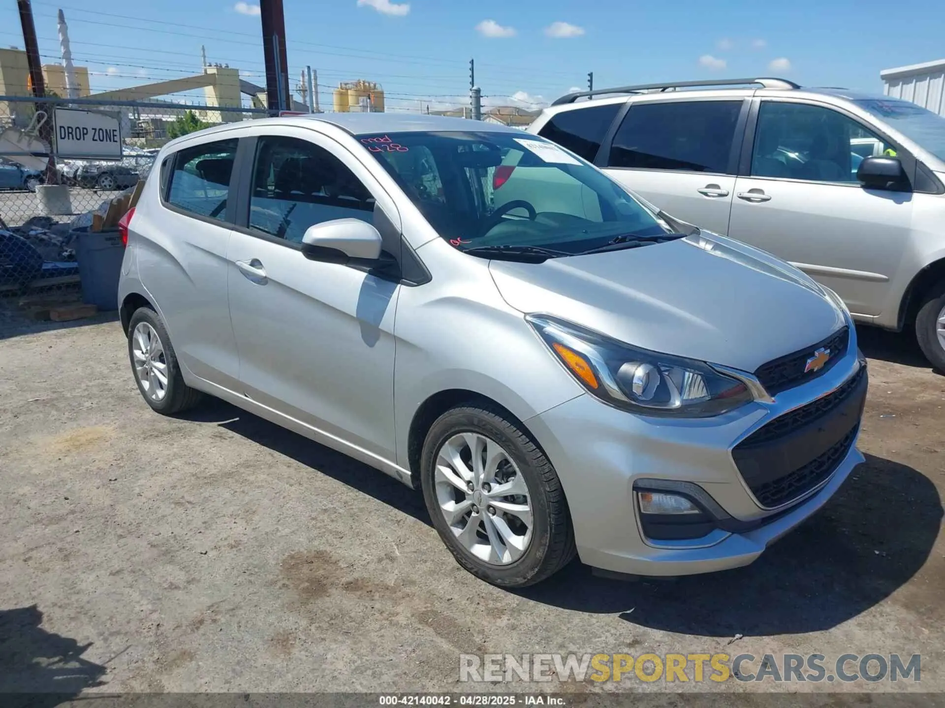1 Фотография поврежденного автомобиля KL8CD6SA2LC432031 CHEVROLET SPARK 2020