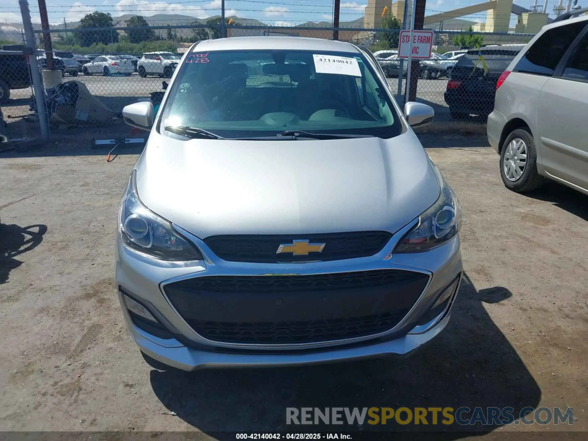 12 Фотография поврежденного автомобиля KL8CD6SA2LC432031 CHEVROLET SPARK 2020