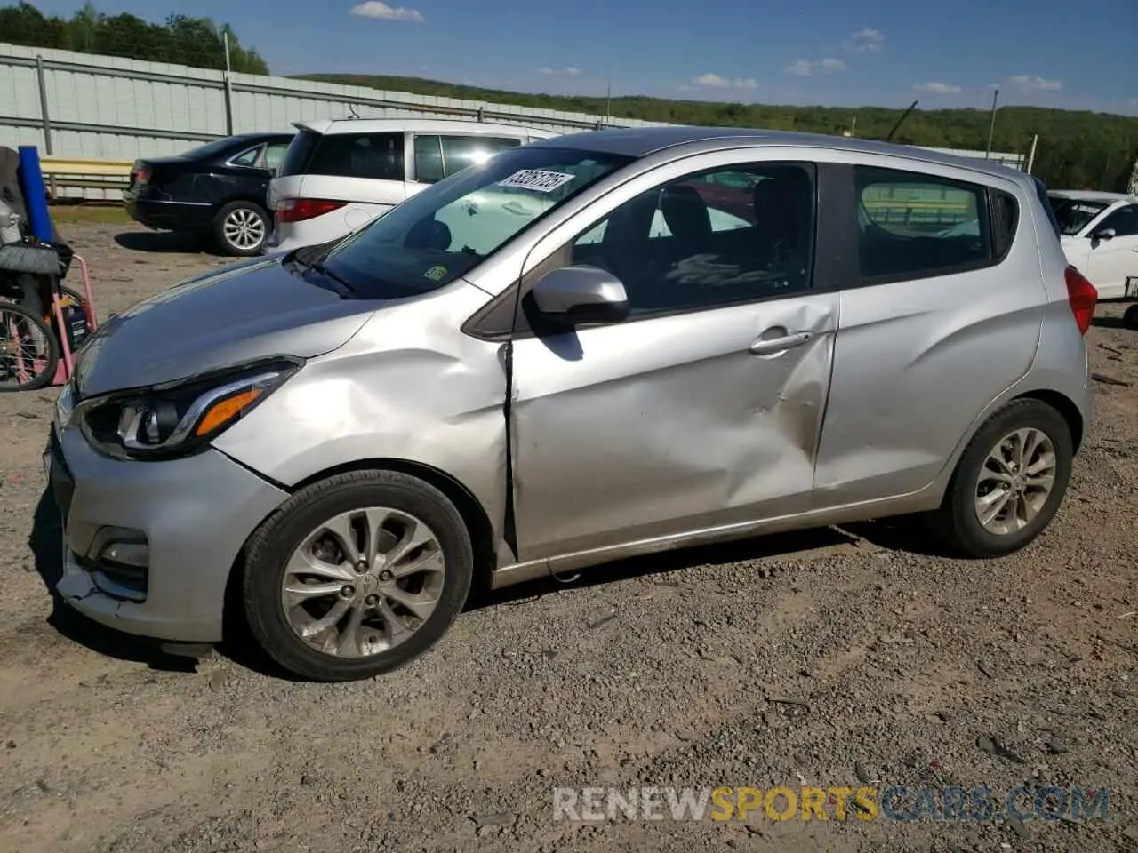 1 Photograph of a damaged car KL8CD6SA2LC448116 CHEVROLET SPARK 2020