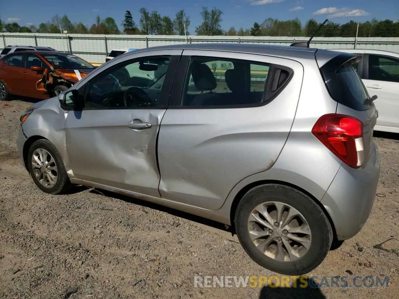 2 Photograph of a damaged car KL8CD6SA2LC448116 CHEVROLET SPARK 2020
