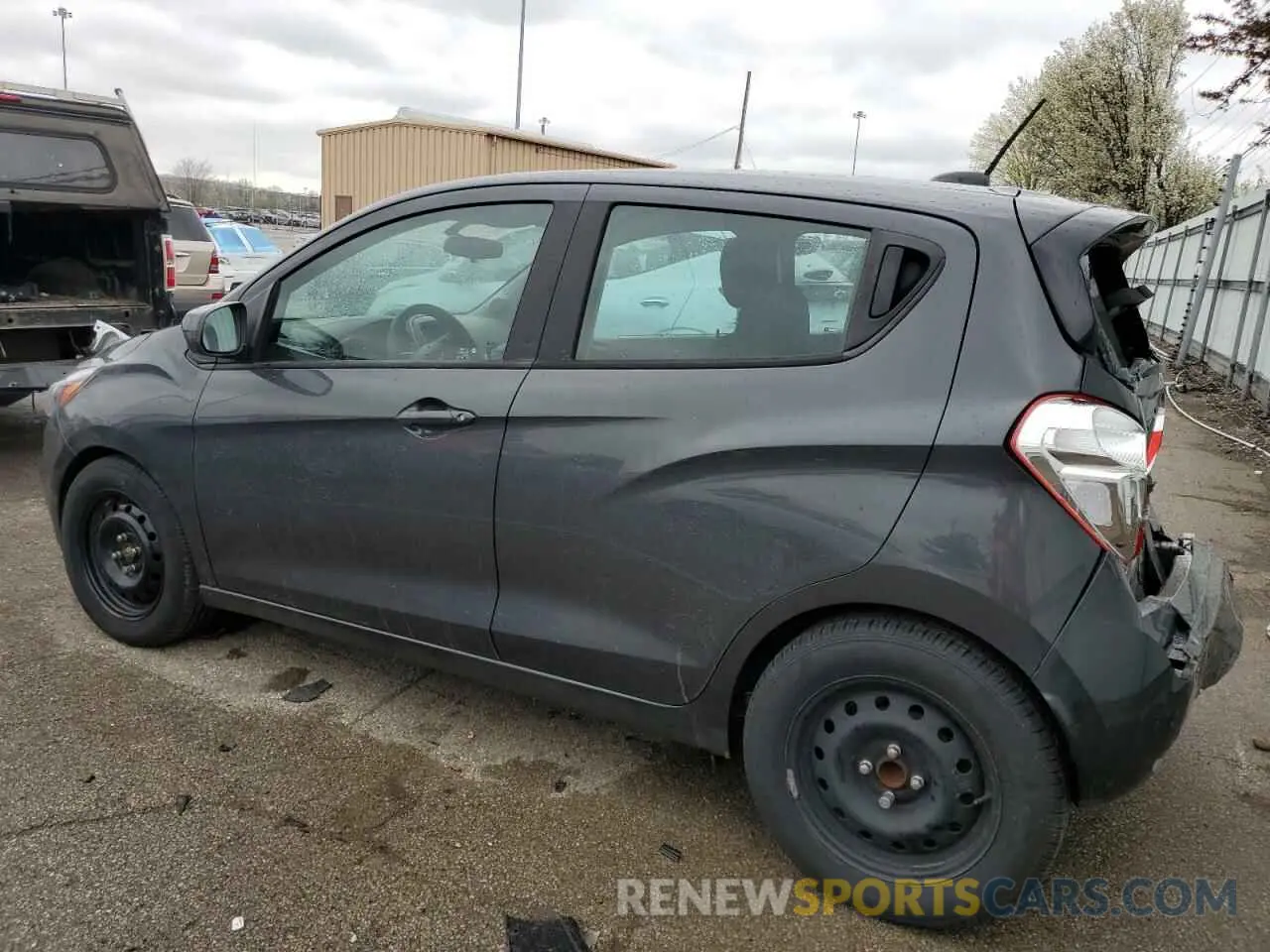 2 Photograph of a damaged car KL8CD6SA3LC412922 CHEVROLET SPARK 2020