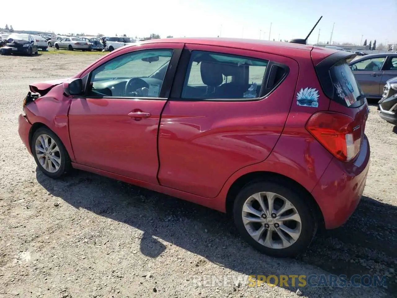 2 Фотография поврежденного автомобиля KL8CD6SA4LC416848 CHEVROLET SPARK 2020