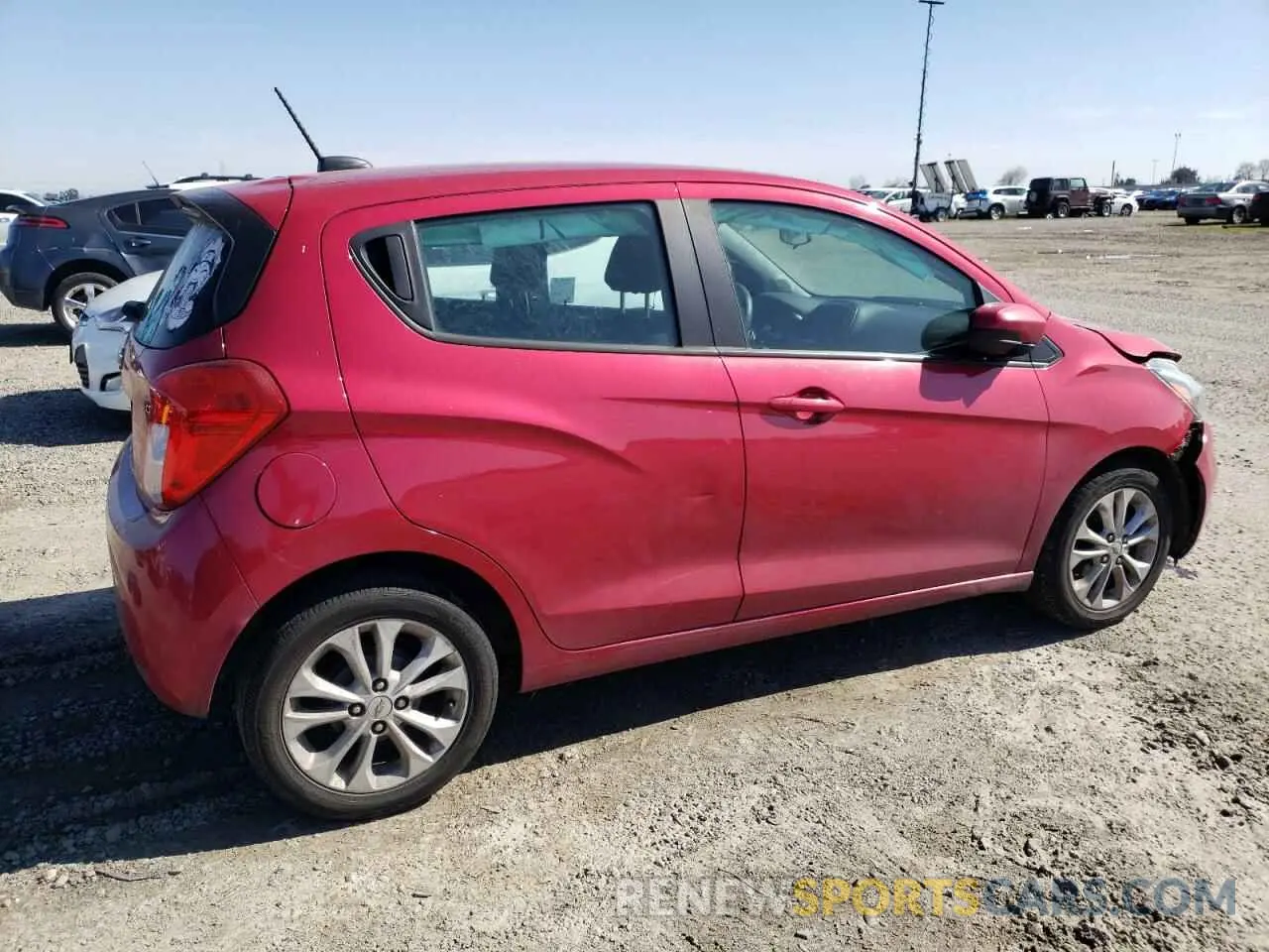 3 Фотография поврежденного автомобиля KL8CD6SA4LC416848 CHEVROLET SPARK 2020
