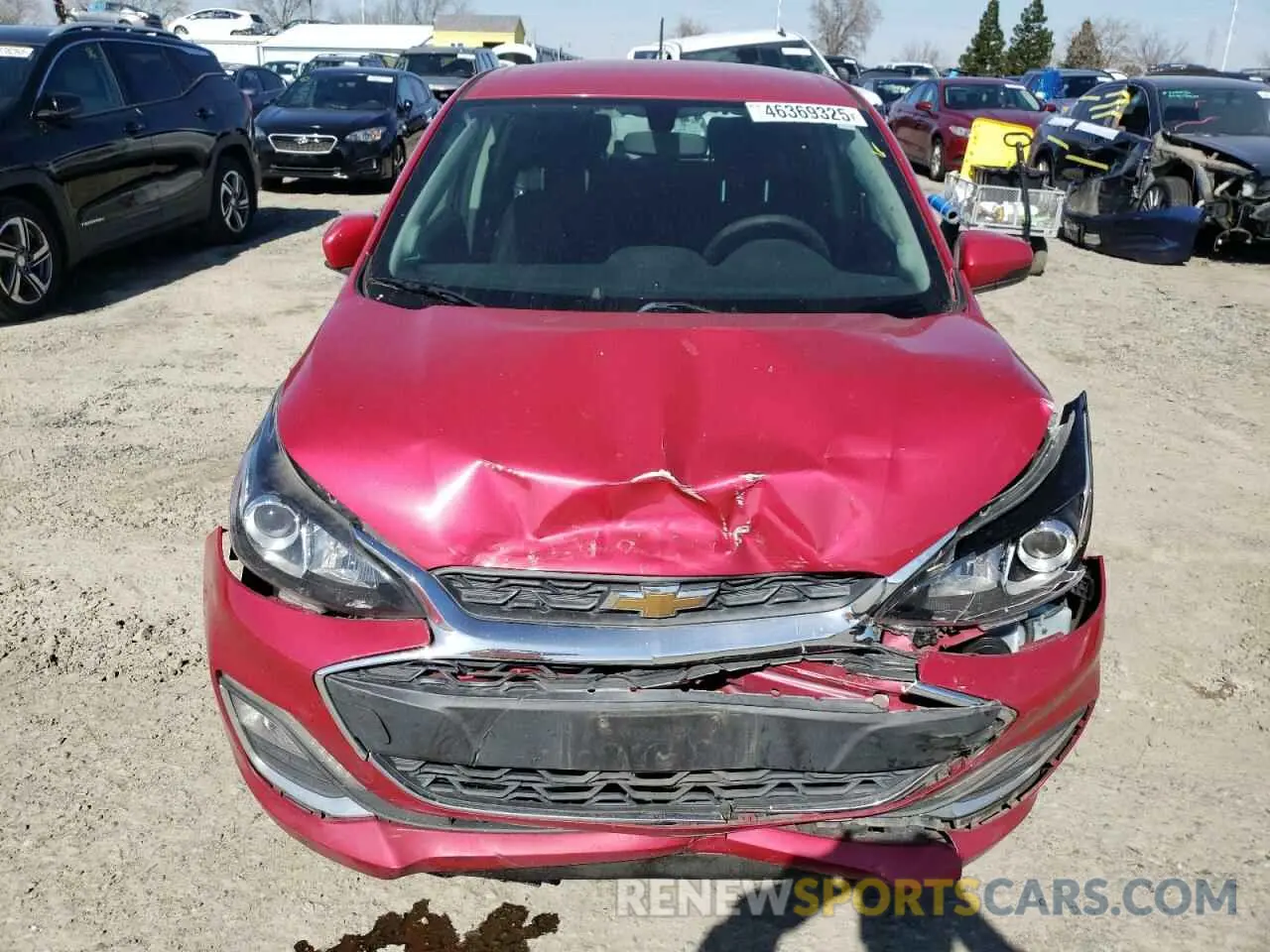 5 Фотография поврежденного автомобиля KL8CD6SA4LC416848 CHEVROLET SPARK 2020