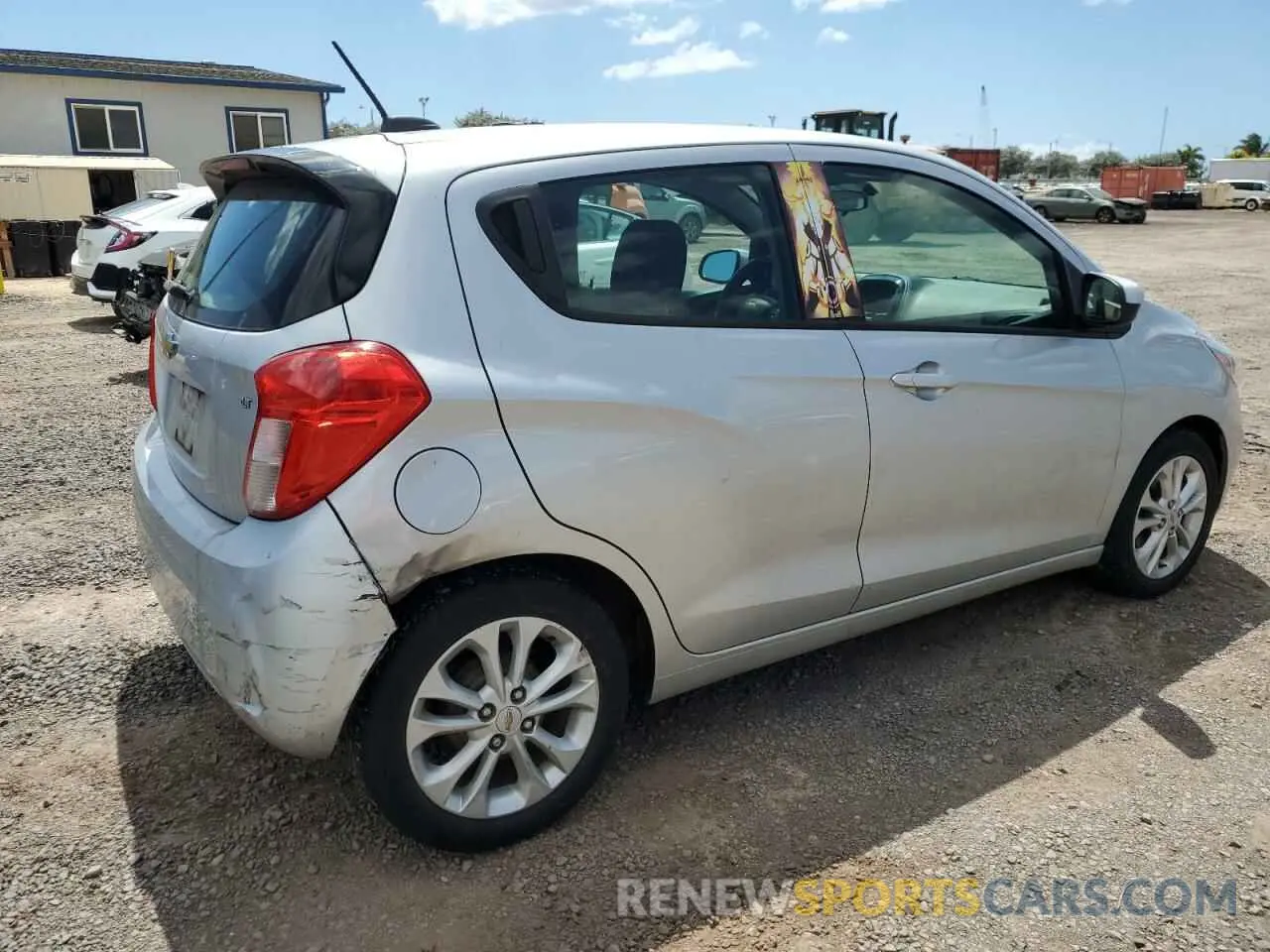3 Photograph of a damaged car KL8CD6SA4LC428305 CHEVROLET SPARK 2020