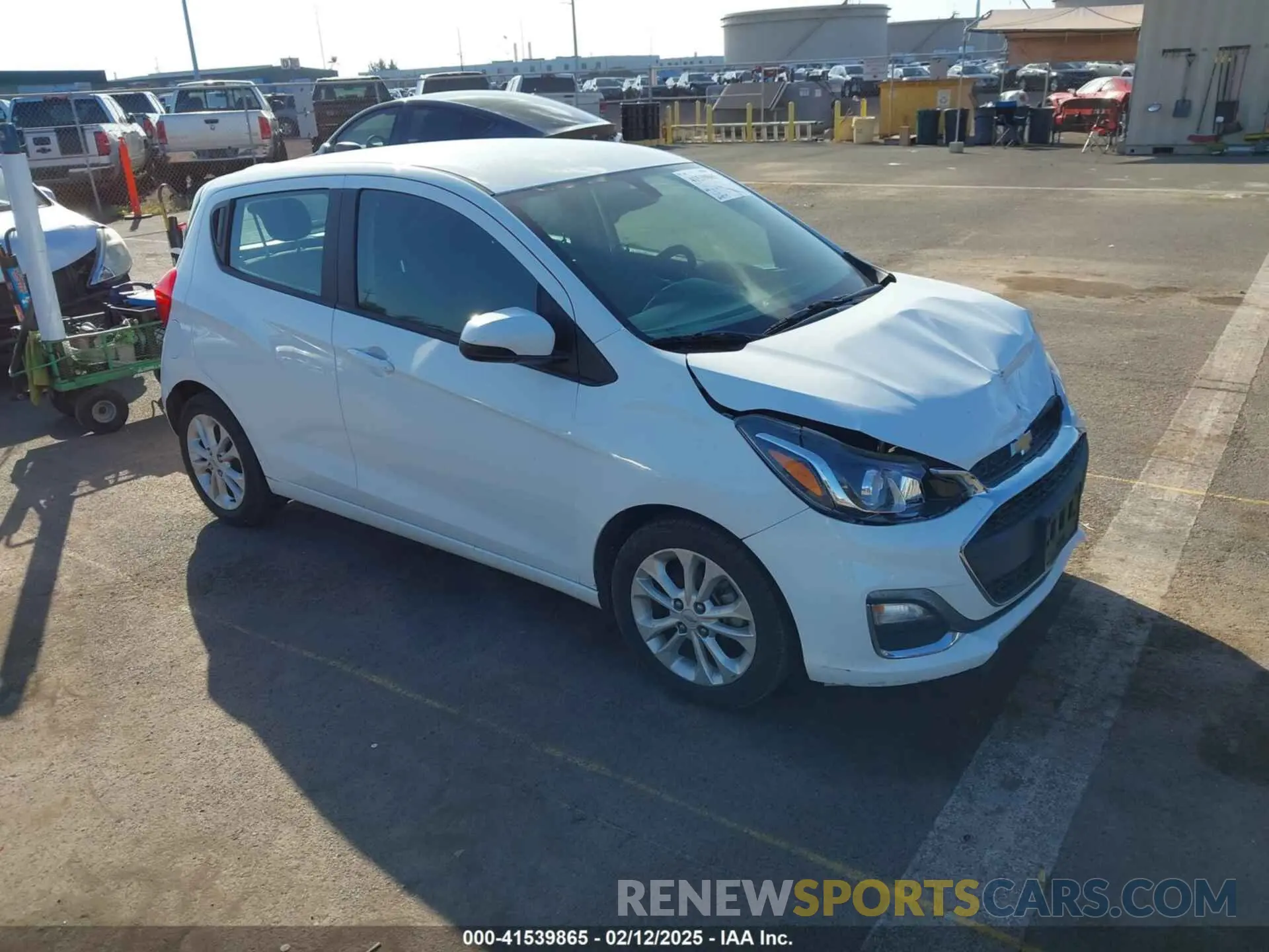 1 Photograph of a damaged car KL8CD6SA4LC428546 CHEVROLET SPARK 2020