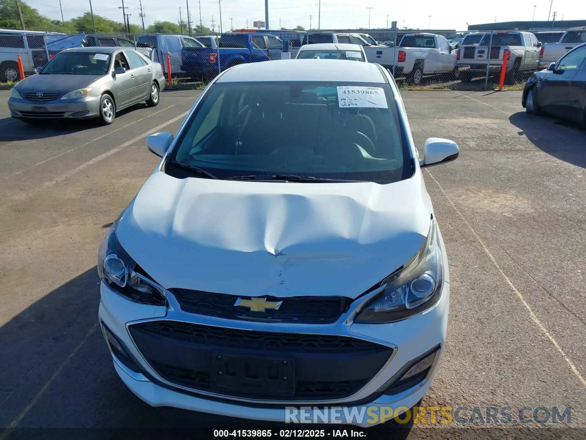 12 Photograph of a damaged car KL8CD6SA4LC428546 CHEVROLET SPARK 2020