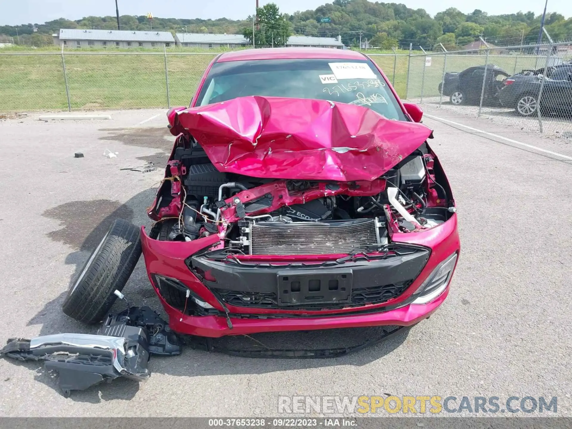 12 Photograph of a damaged car KL8CD6SA4LC431057 CHEVROLET SPARK 2020