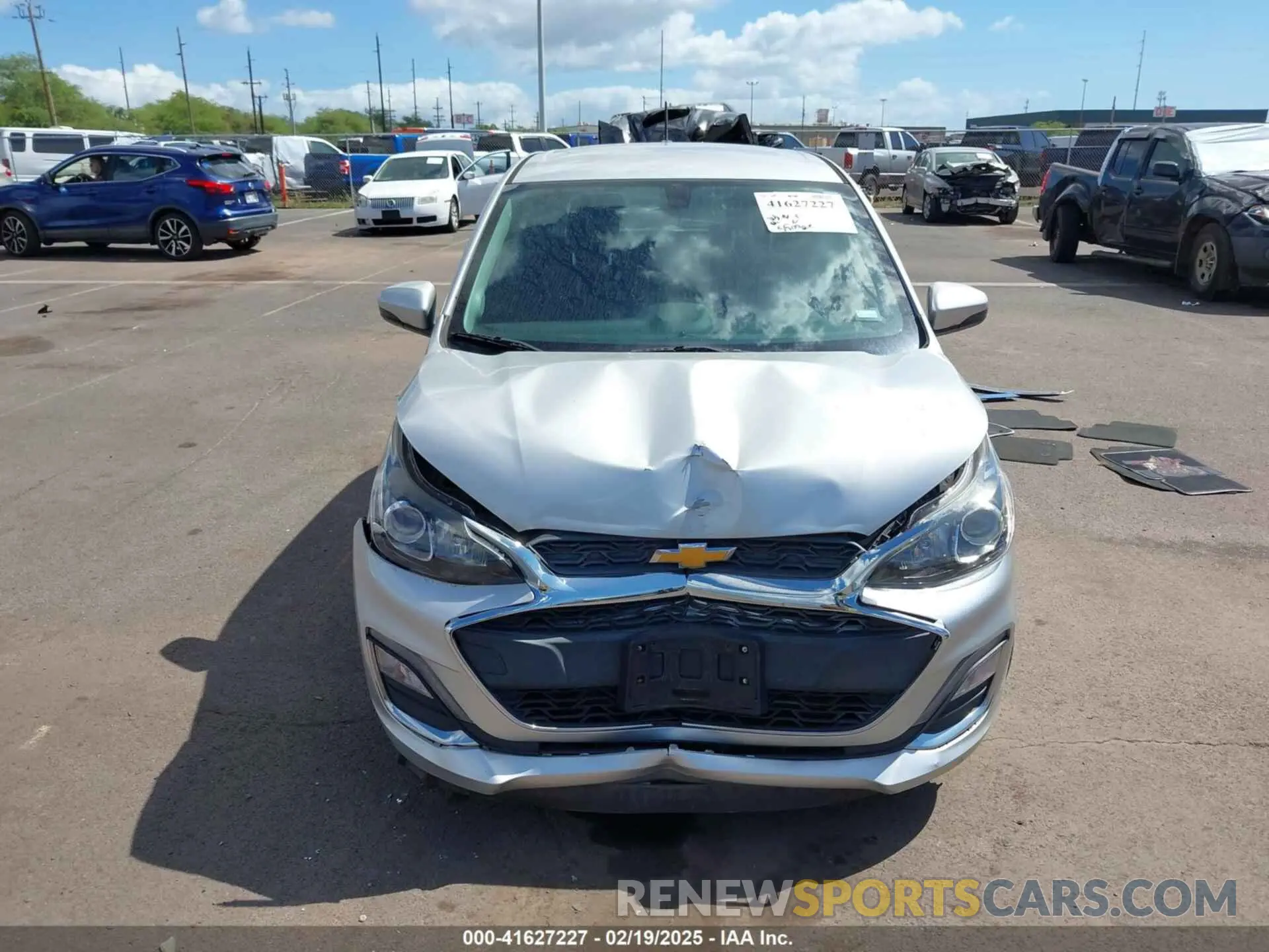 12 Photograph of a damaged car KL8CD6SA5LC418897 CHEVROLET SPARK 2020