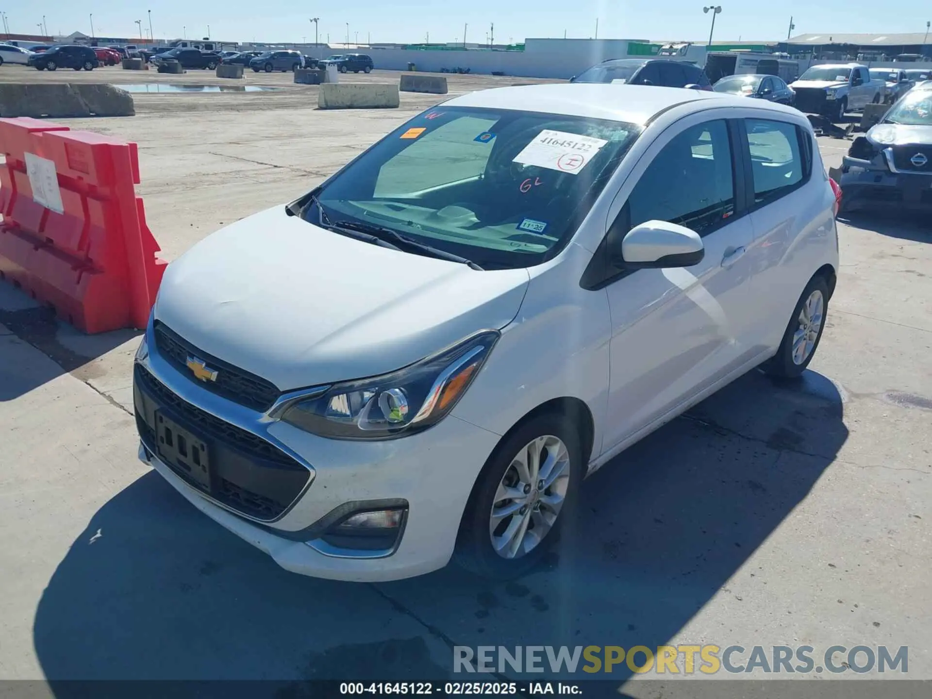 2 Photograph of a damaged car KL8CD6SA5LC427759 CHEVROLET SPARK 2020