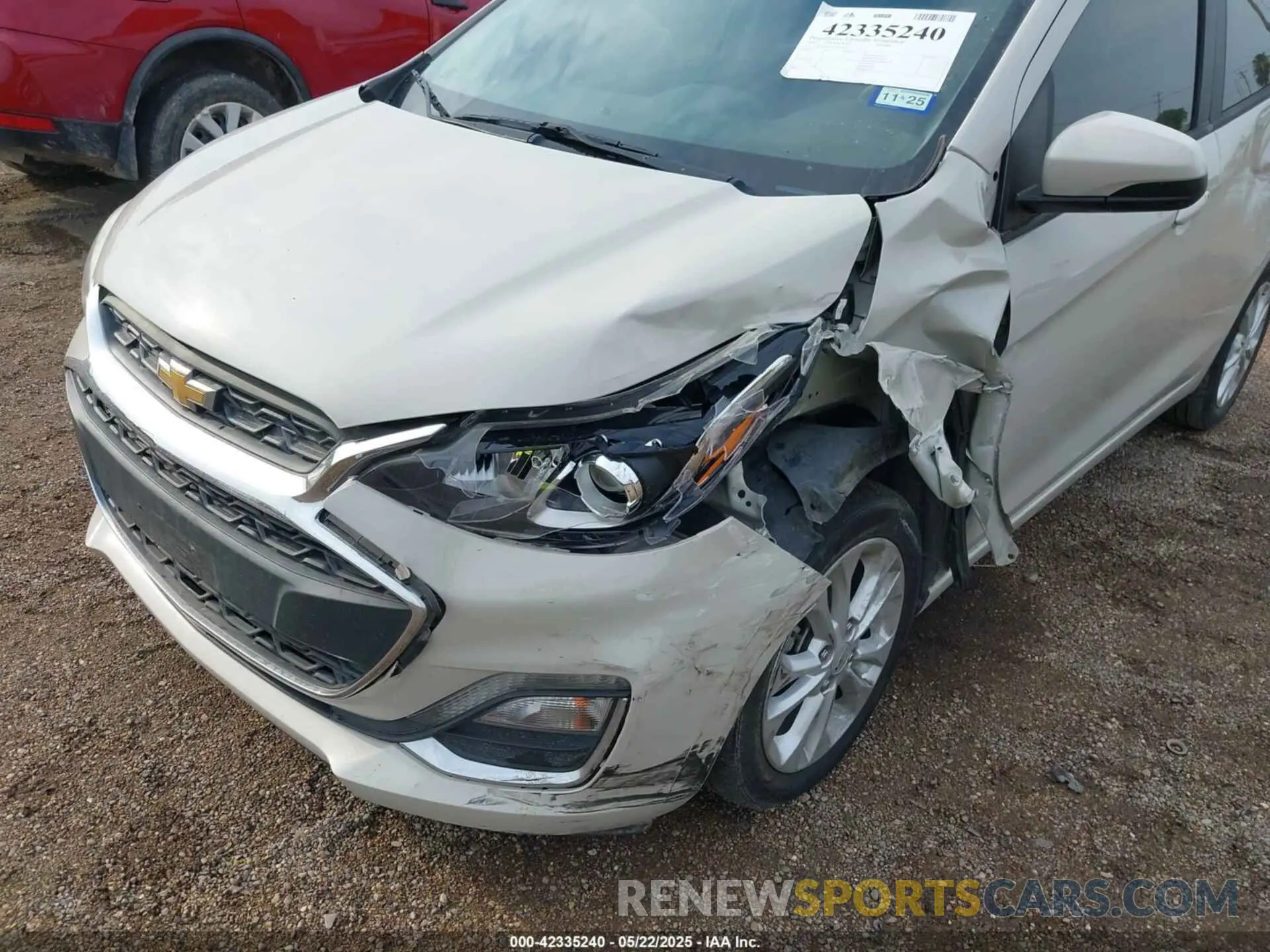 6 Фотография поврежденного автомобиля KL8CD6SA5LC445078 CHEVROLET SPARK 2020