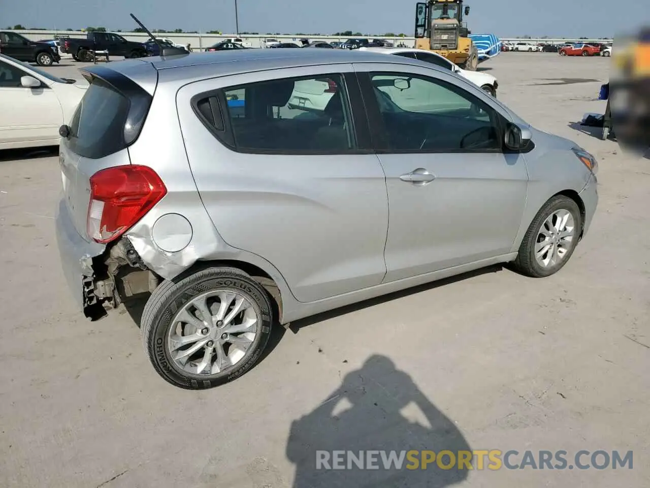 3 Фотография поврежденного автомобиля KL8CD6SA5LC456338 CHEVROLET SPARK 2020