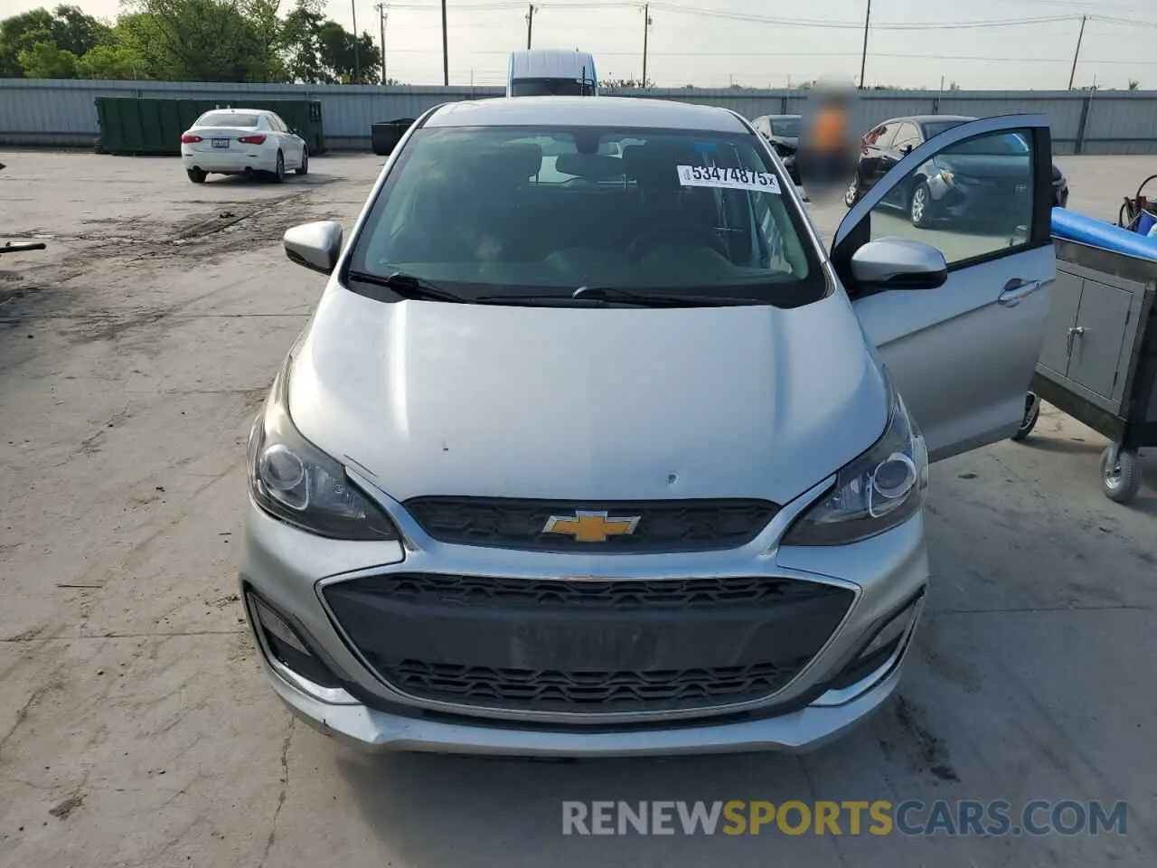 5 Фотография поврежденного автомобиля KL8CD6SA5LC456338 CHEVROLET SPARK 2020