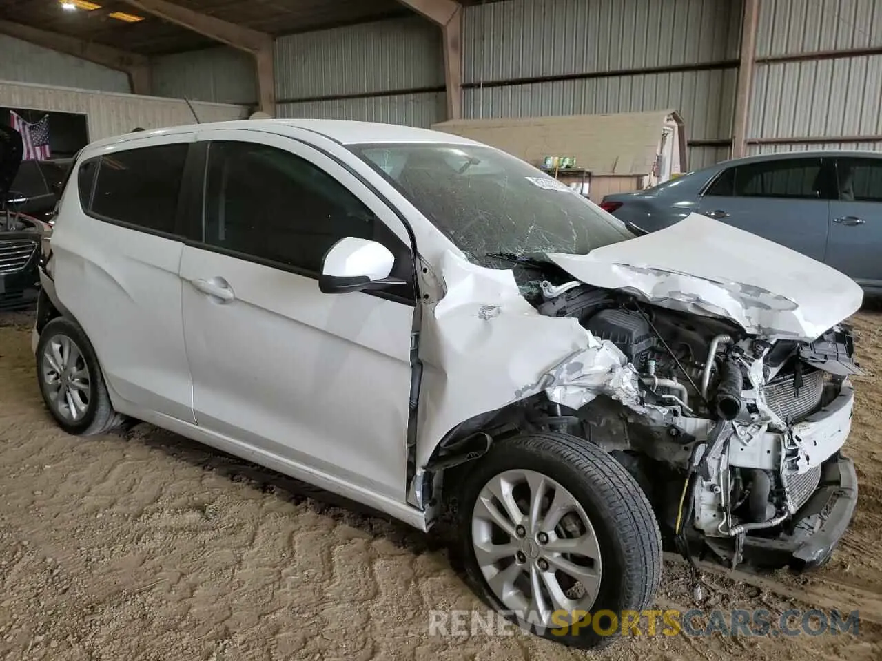 4 Photograph of a damaged car KL8CD6SA5LC475830 CHEVROLET SPARK 2020