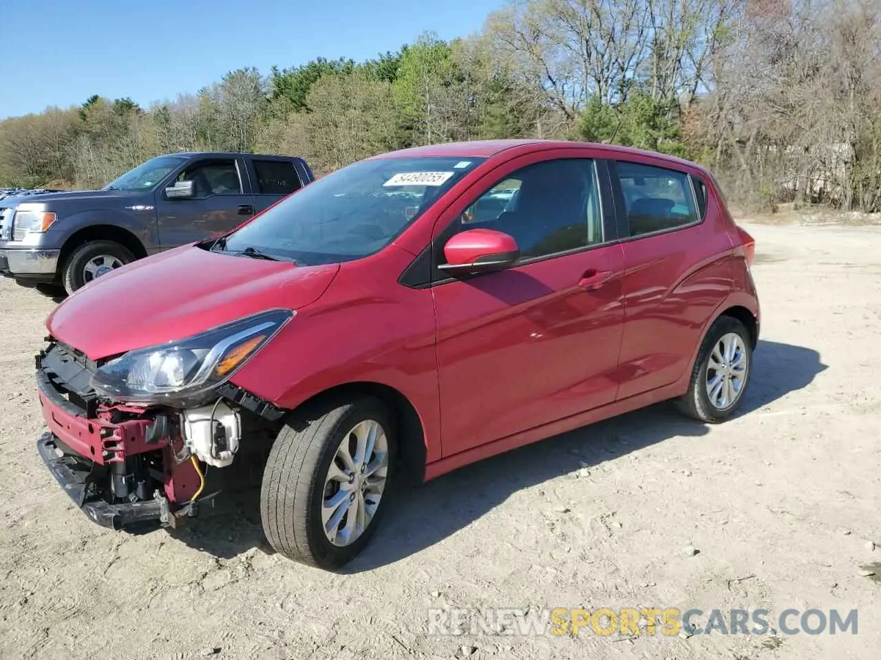 1 Photograph of a damaged car KL8CD6SA6LC441637 CHEVROLET SPARK 2020