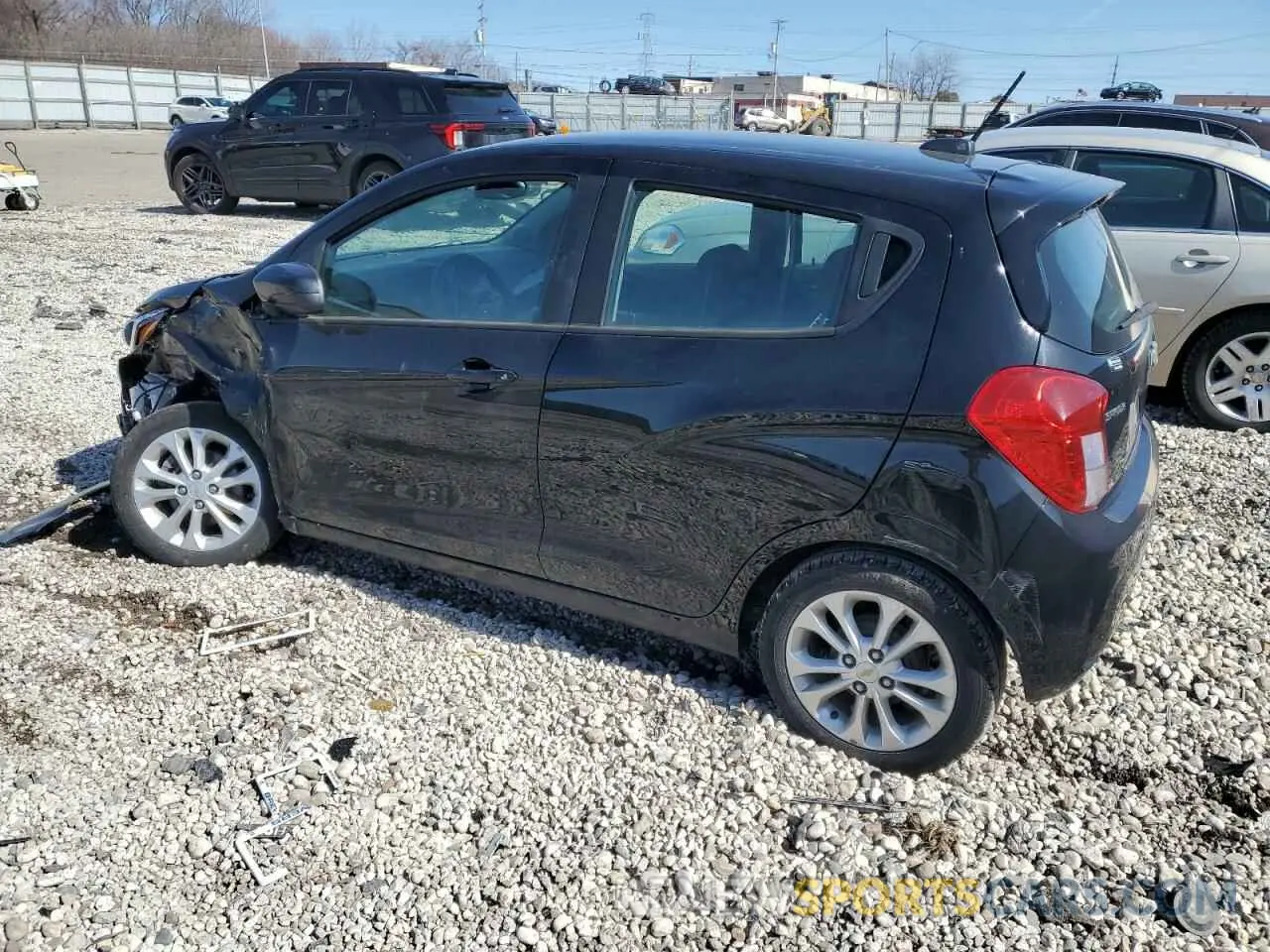 2 Фотография поврежденного автомобиля KL8CD6SA6LC442061 CHEVROLET SPARK 2020