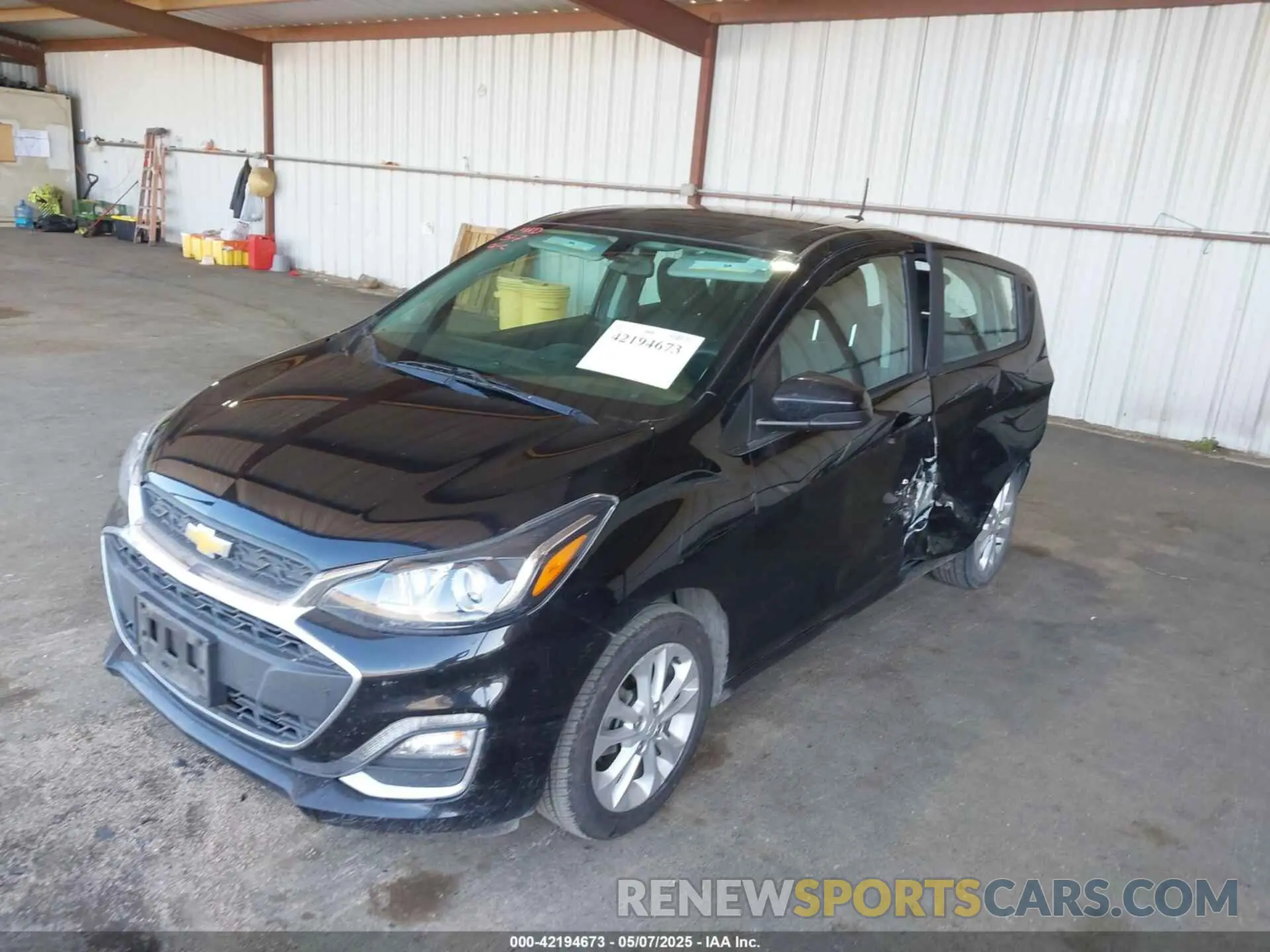 2 Фотография поврежденного автомобиля KL8CD6SA6LC459300 CHEVROLET SPARK 2020