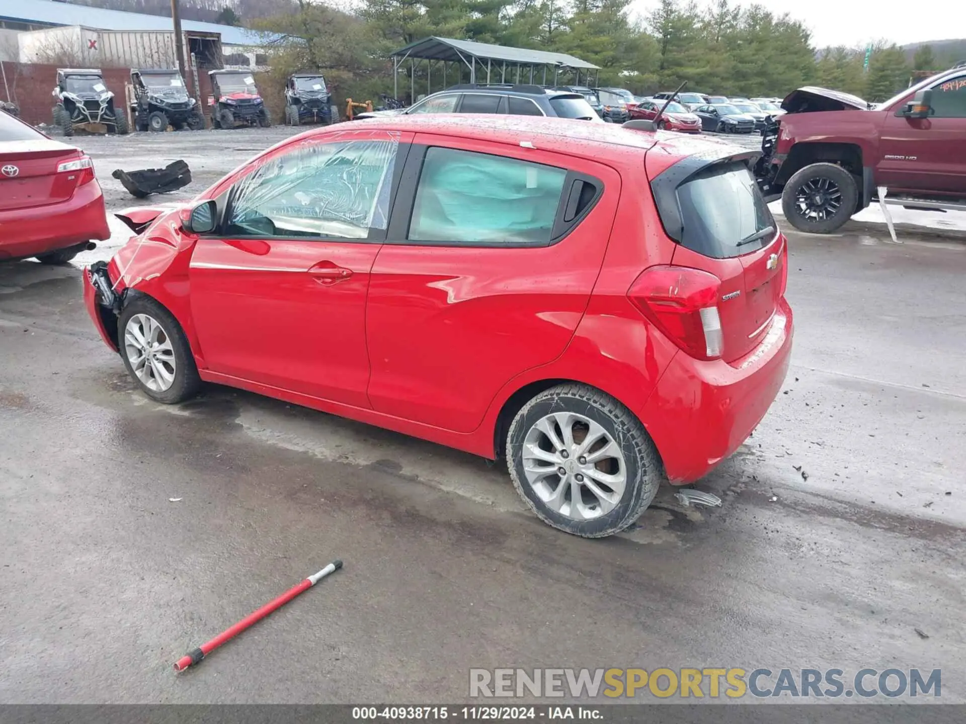 3 Фотография поврежденного автомобиля KL8CD6SA6LC476601 CHEVROLET SPARK 2020