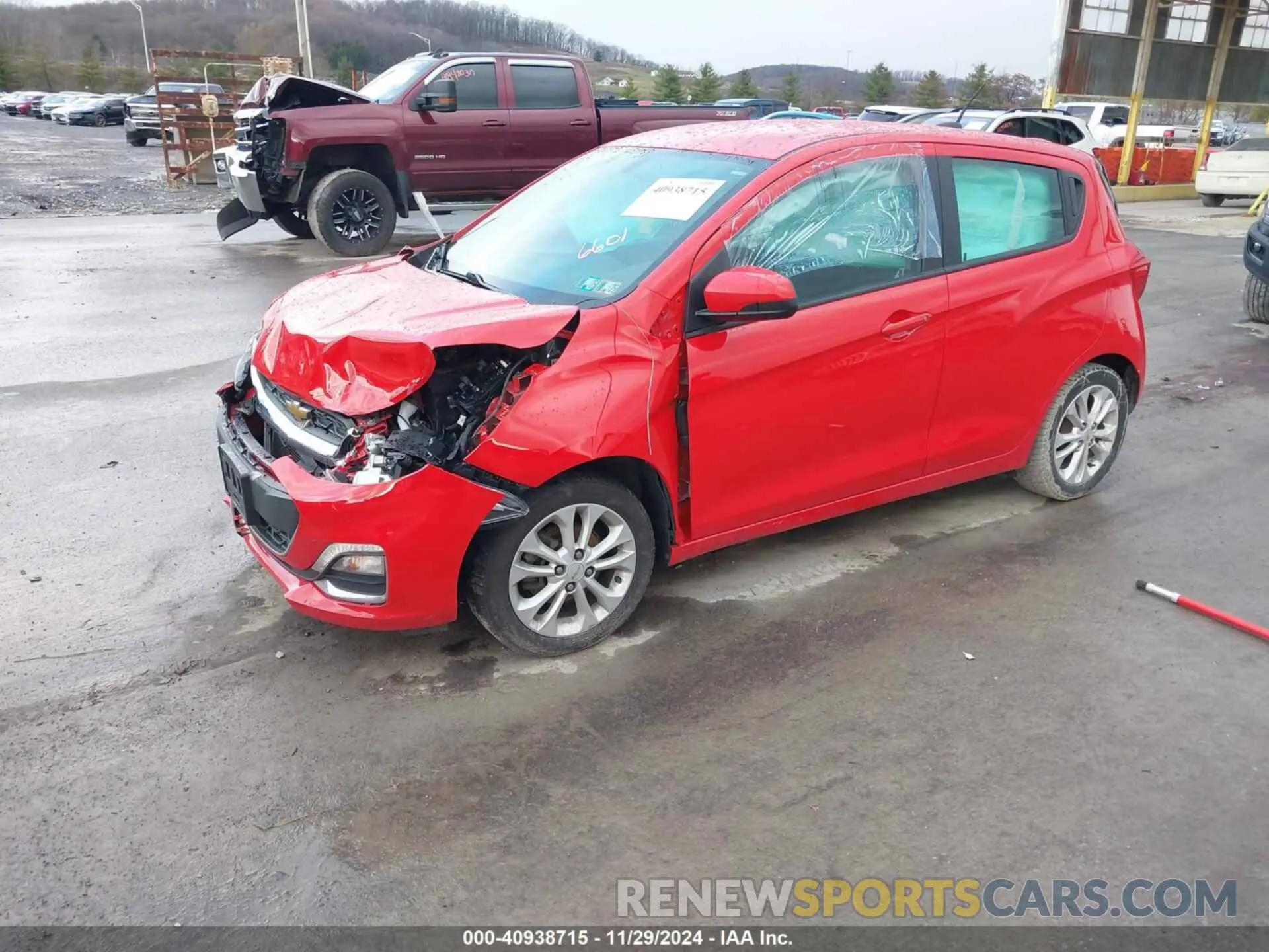 4 Фотография поврежденного автомобиля KL8CD6SA6LC476601 CHEVROLET SPARK 2020