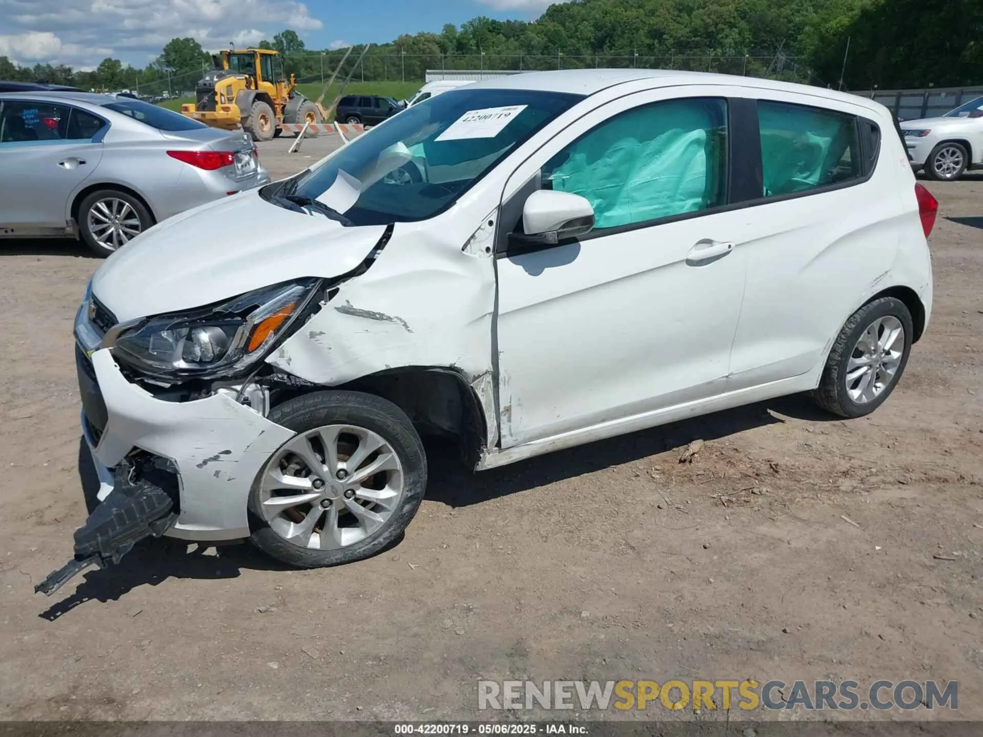 2 Photograph of a damaged car KL8CD6SA7LC419209 CHEVROLET SPARK 2020