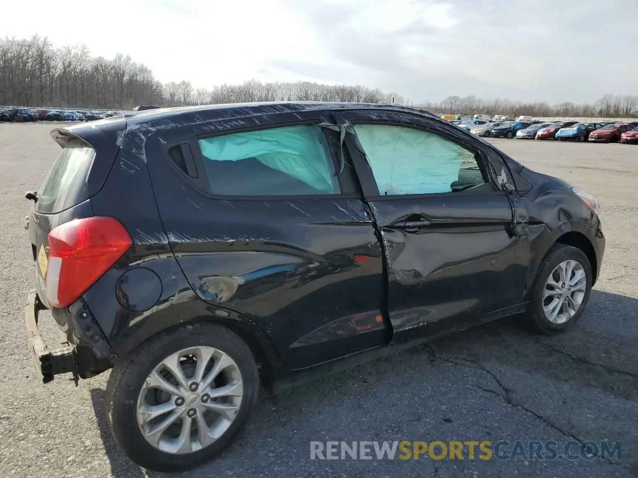 3 Фотография поврежденного автомобиля KL8CD6SA7LC419596 CHEVROLET SPARK 2020