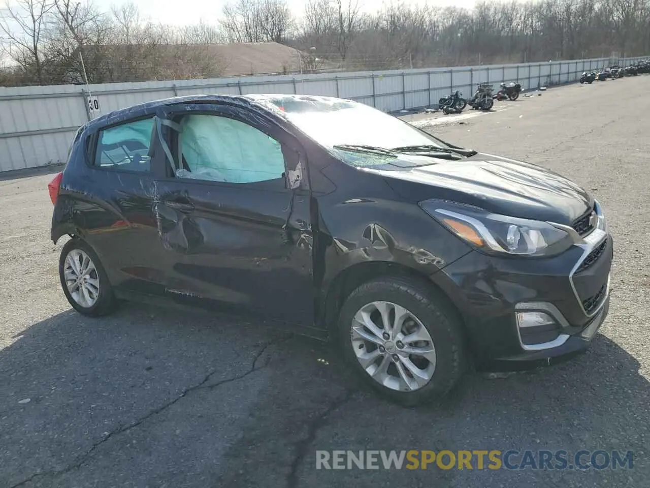 4 Фотография поврежденного автомобиля KL8CD6SA7LC419596 CHEVROLET SPARK 2020