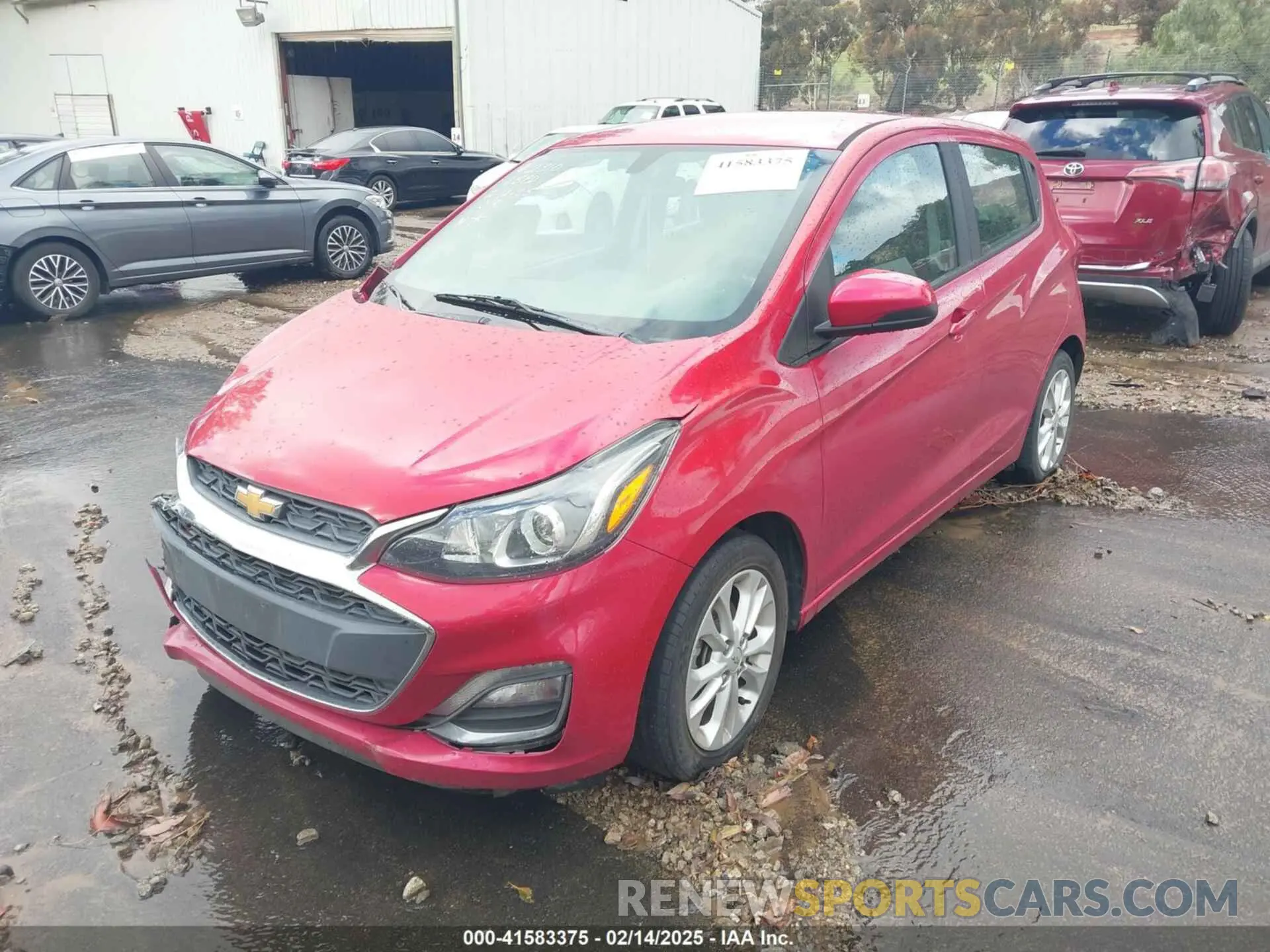 2 Фотография поврежденного автомобиля KL8CD6SA8LC416335 CHEVROLET SPARK 2020