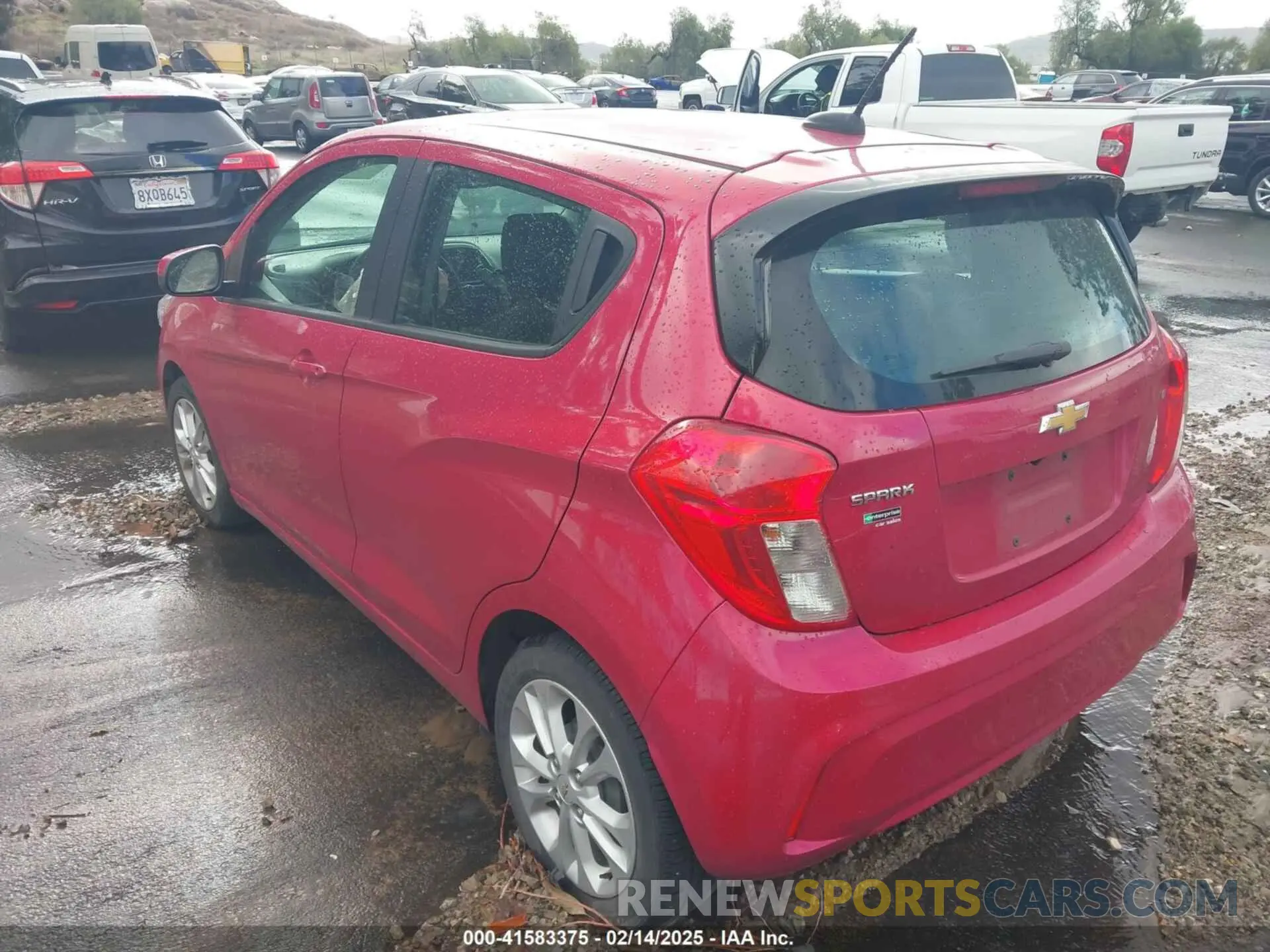 3 Фотография поврежденного автомобиля KL8CD6SA8LC416335 CHEVROLET SPARK 2020