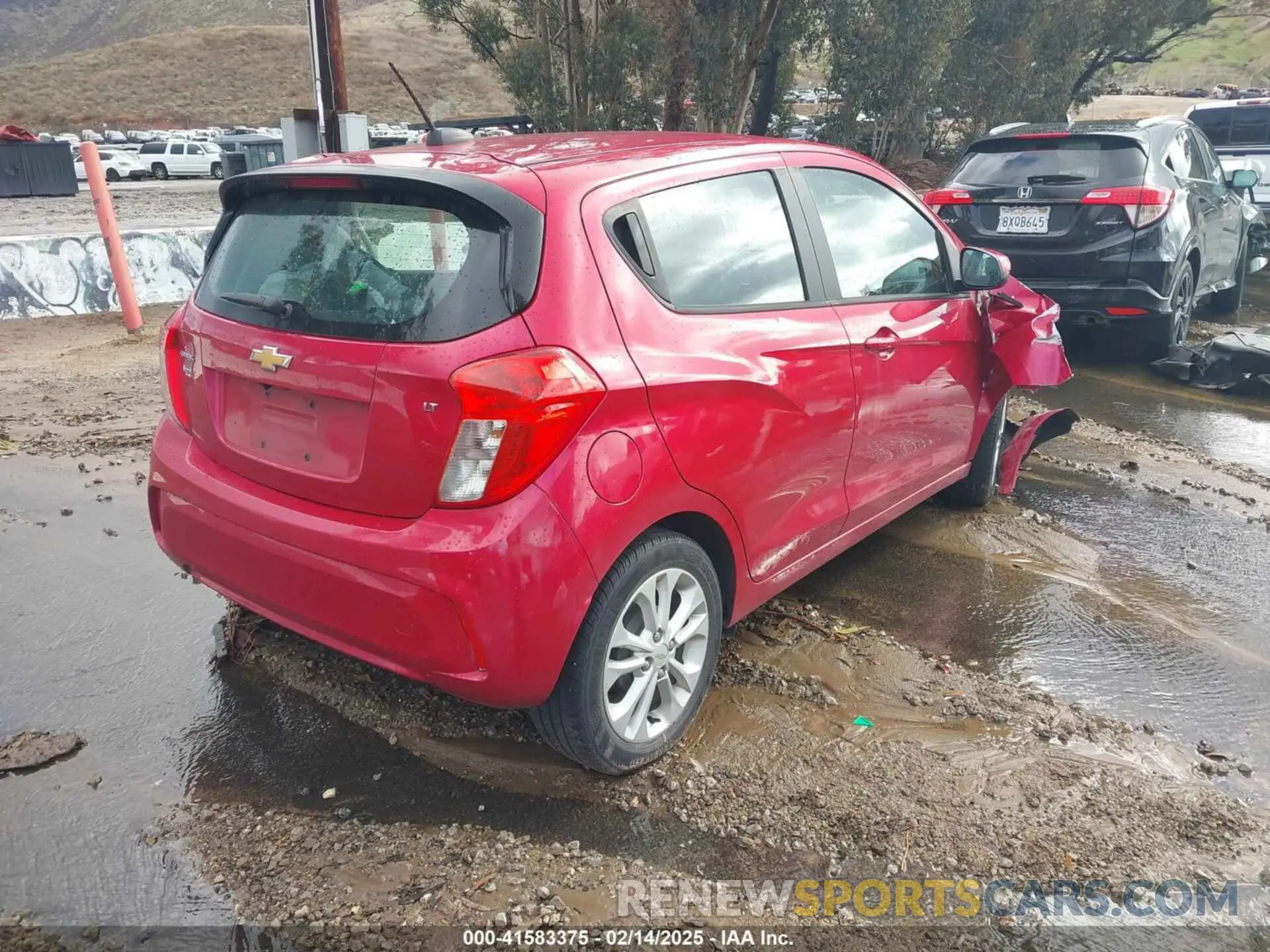 4 Фотография поврежденного автомобиля KL8CD6SA8LC416335 CHEVROLET SPARK 2020
