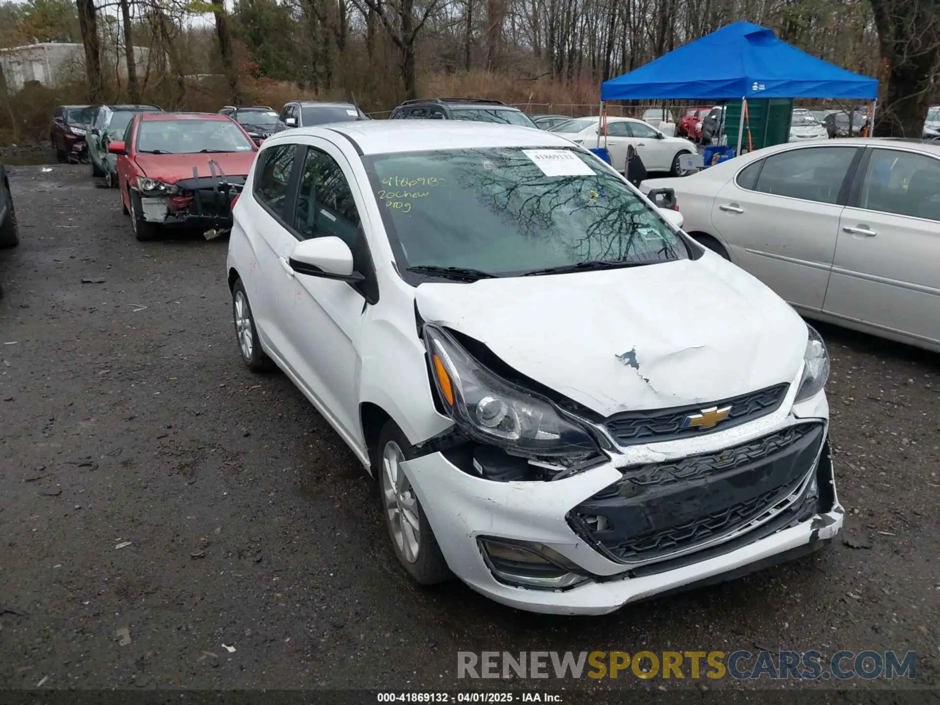 1 Фотография поврежденного автомобиля KL8CD6SA8LC419171 CHEVROLET SPARK 2020