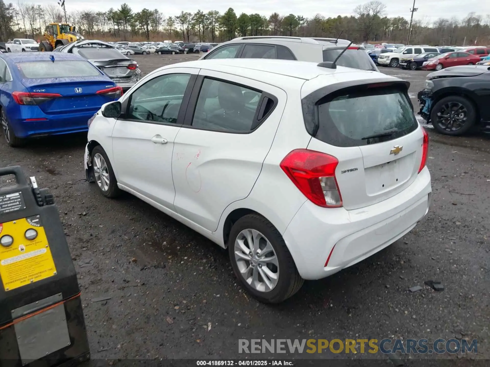 3 Фотография поврежденного автомобиля KL8CD6SA8LC419171 CHEVROLET SPARK 2020