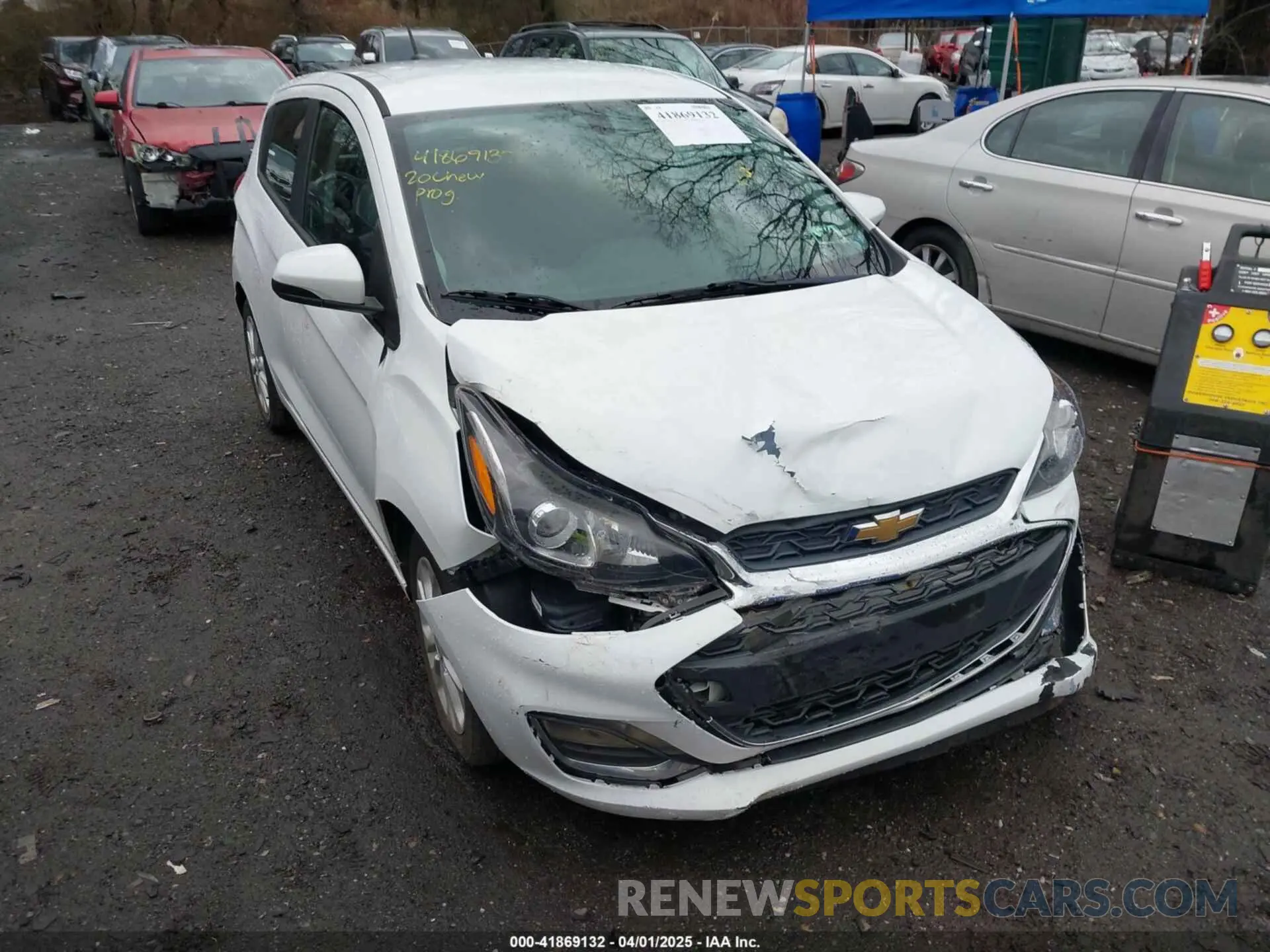 6 Фотография поврежденного автомобиля KL8CD6SA8LC419171 CHEVROLET SPARK 2020