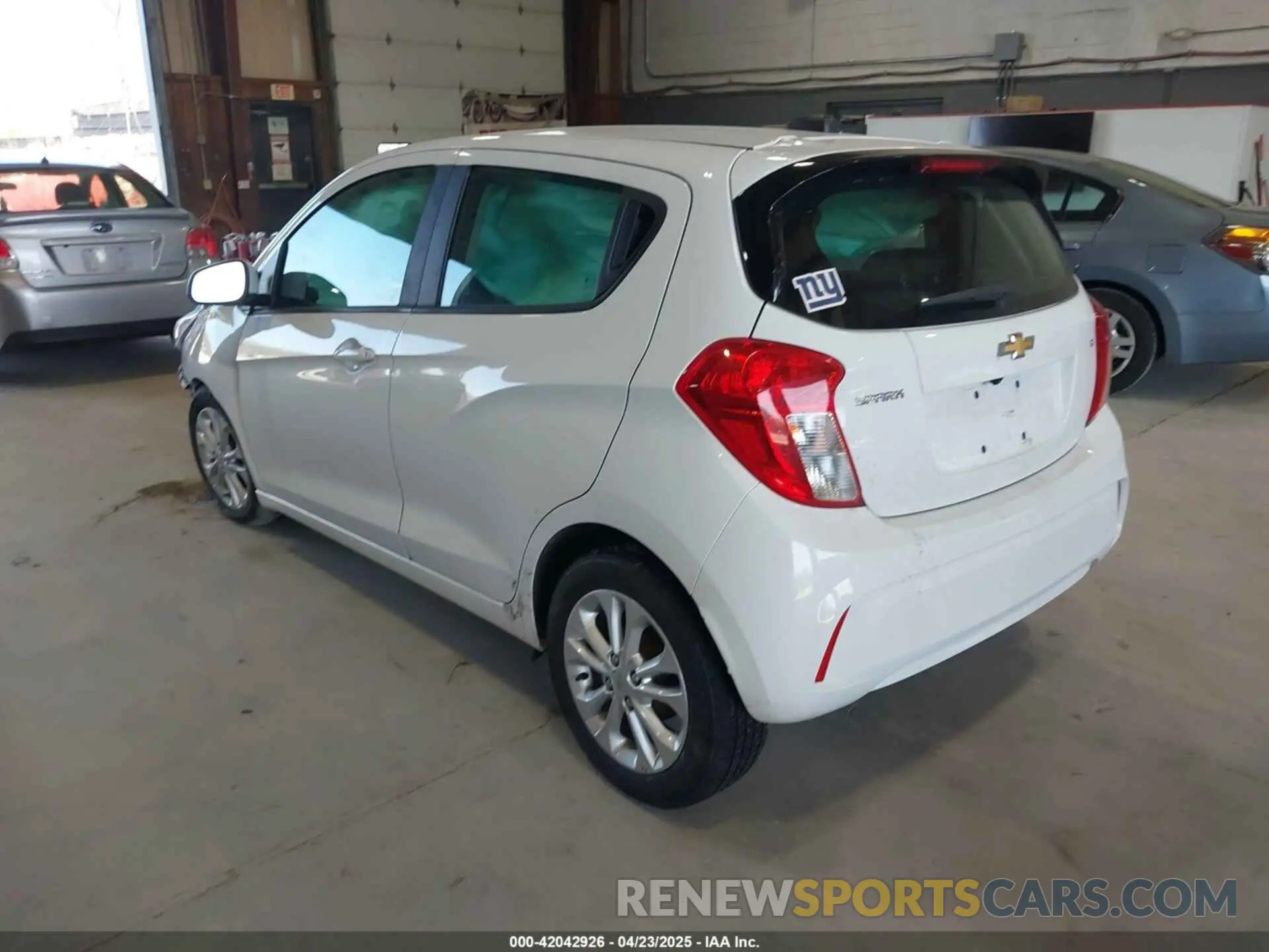 3 Фотография поврежденного автомобиля KL8CD6SA8LC442255 CHEVROLET SPARK 2020