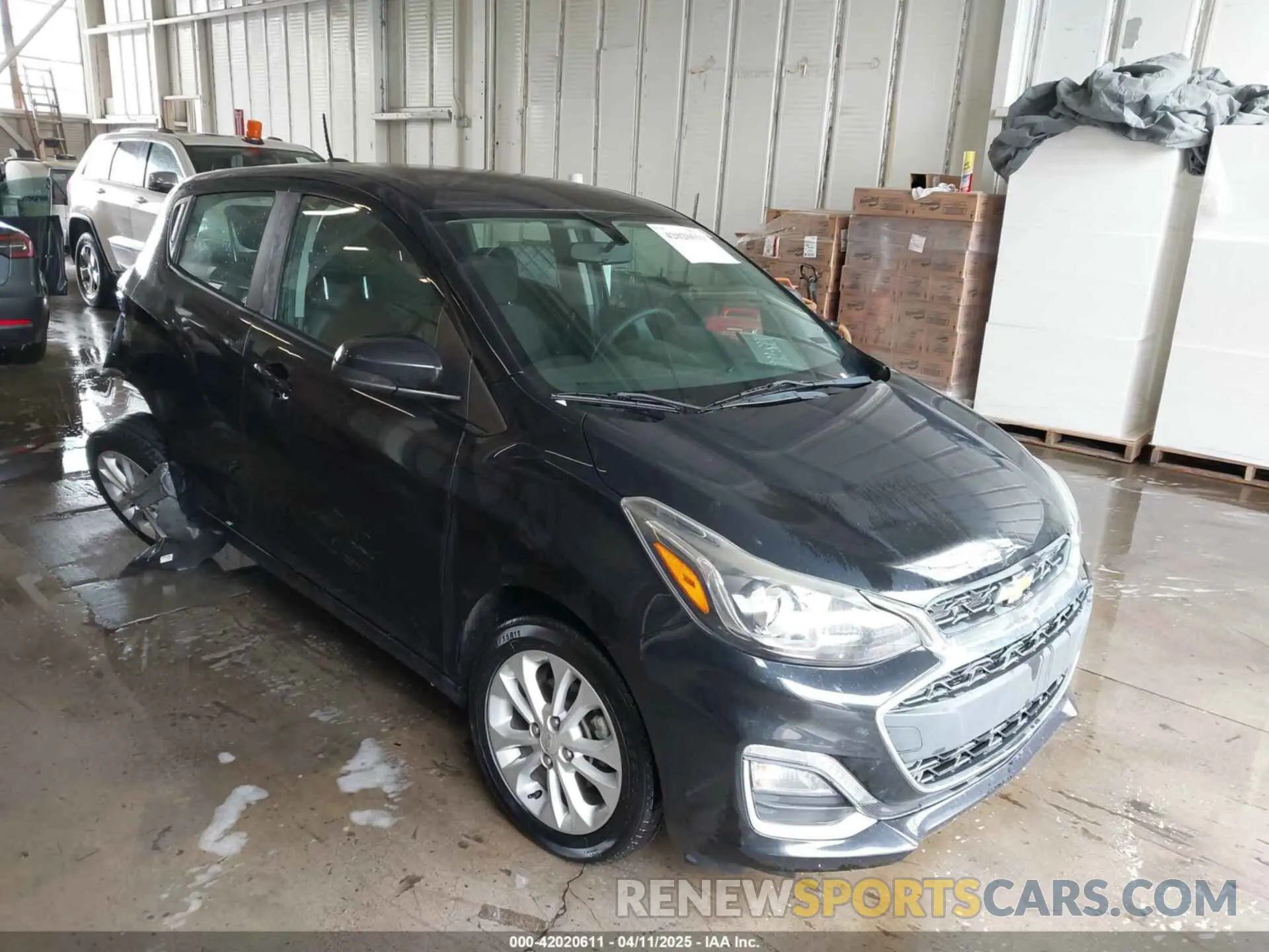 1 Photograph of a damaged car KL8CD6SA8LC445608 CHEVROLET SPARK 2020