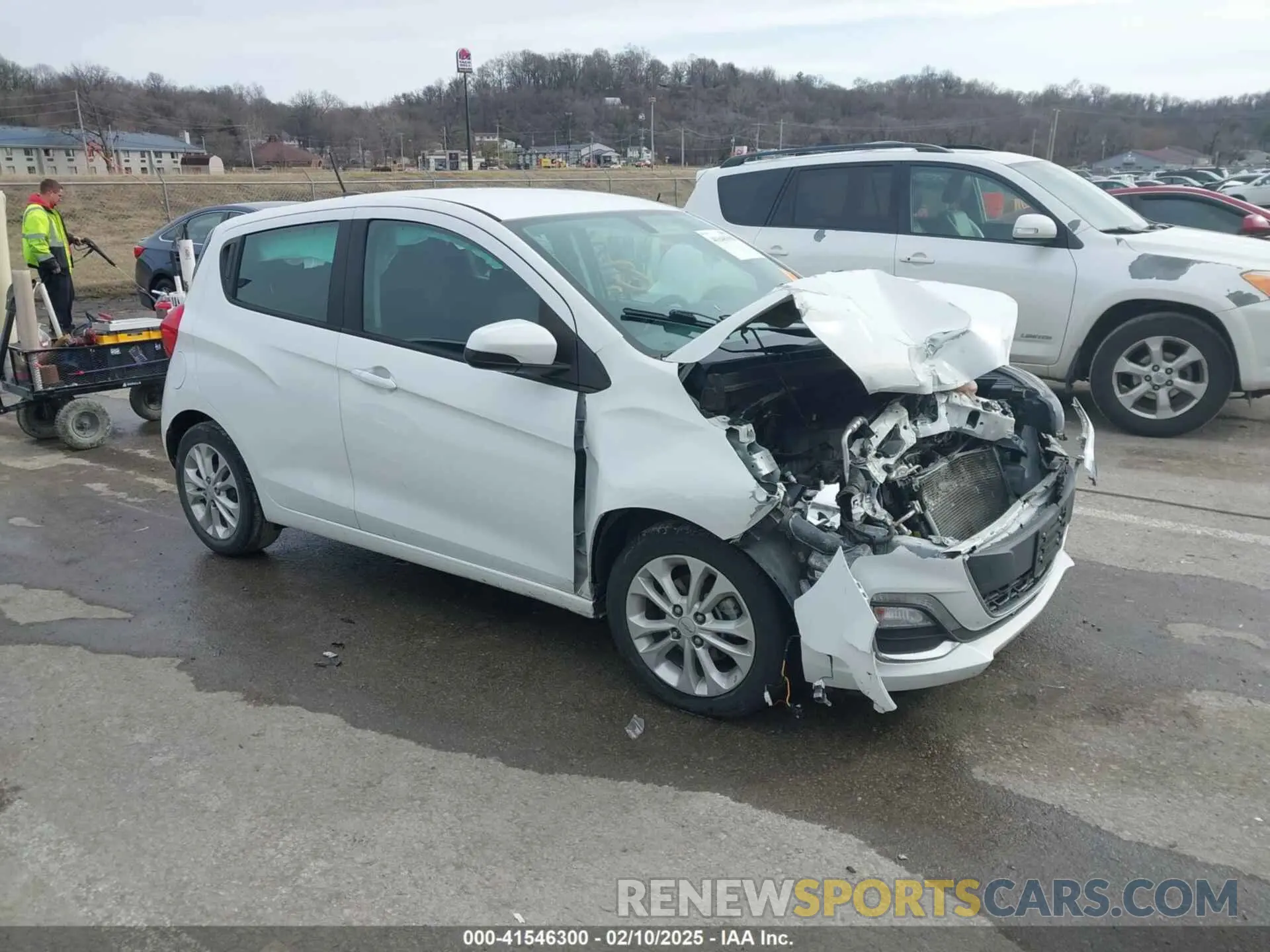 1 Photograph of a damaged car KL8CD6SA8LC473263 CHEVROLET SPARK 2020