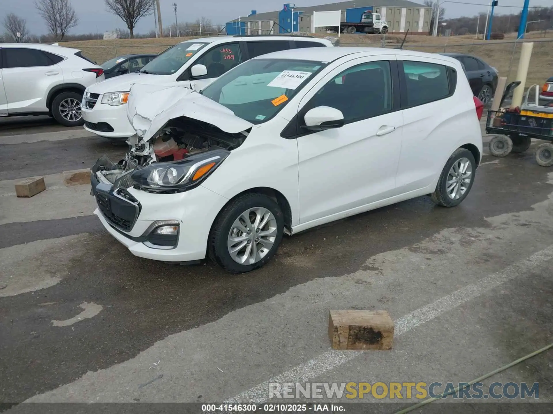 2 Photograph of a damaged car KL8CD6SA8LC473263 CHEVROLET SPARK 2020