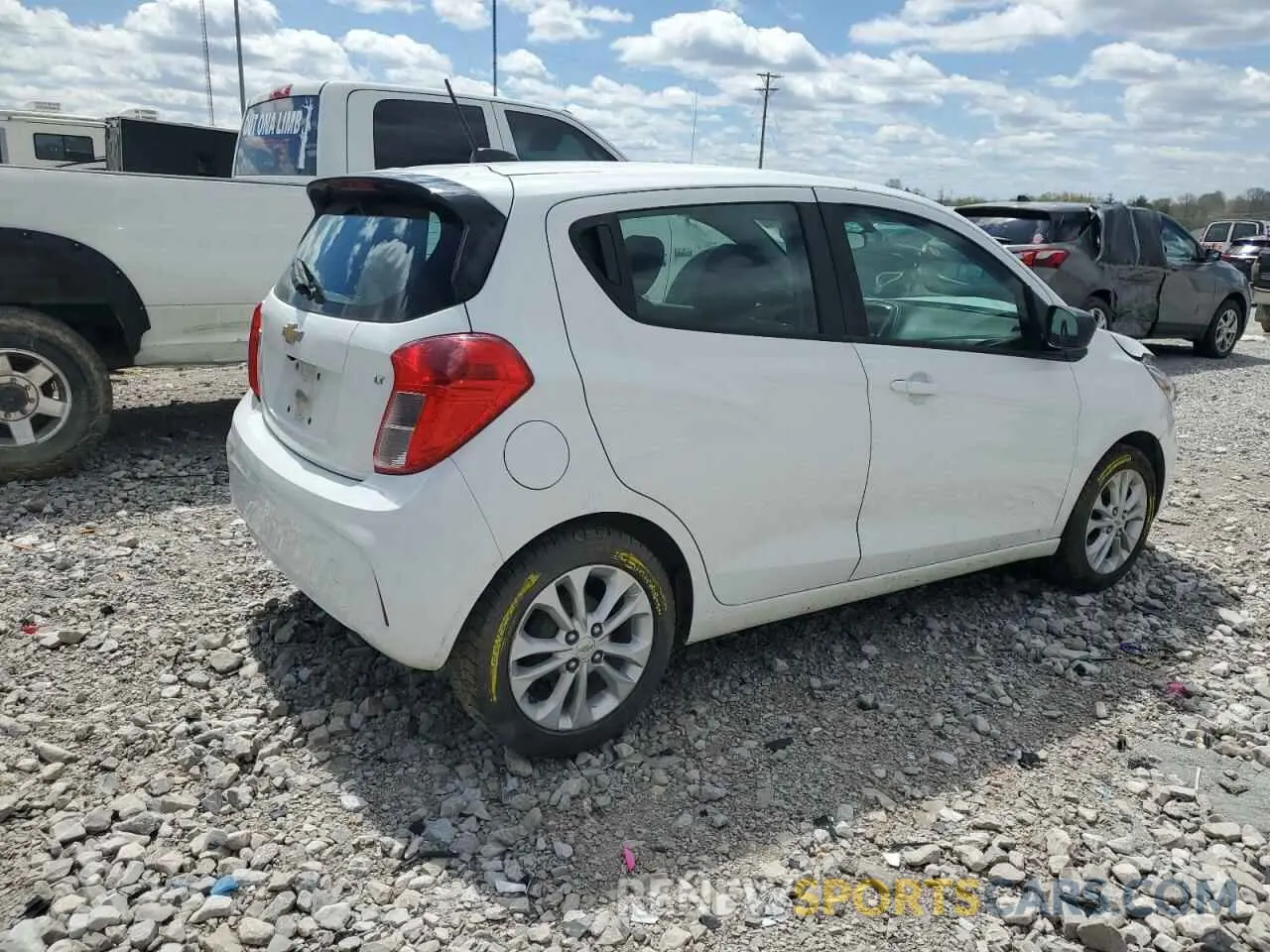 3 Photograph of a damaged car KL8CD6SA9LC419258 CHEVROLET SPARK 2020