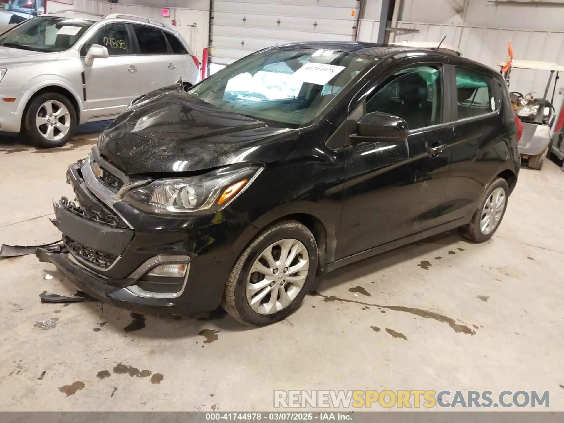 2 Photograph of a damaged car KL8CD6SA9LC444919 CHEVROLET SPARK 2020