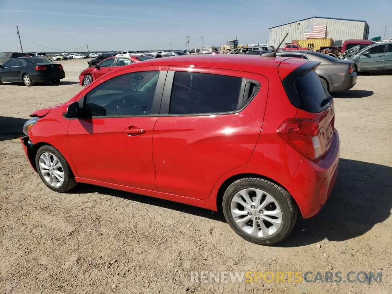 2 Photograph of a damaged car KL8CD6SA9LC479315 CHEVROLET SPARK 2020