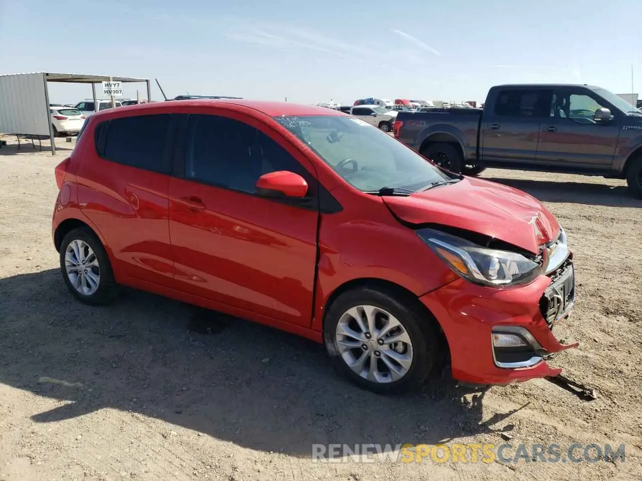 4 Photograph of a damaged car KL8CD6SA9LC479315 CHEVROLET SPARK 2020