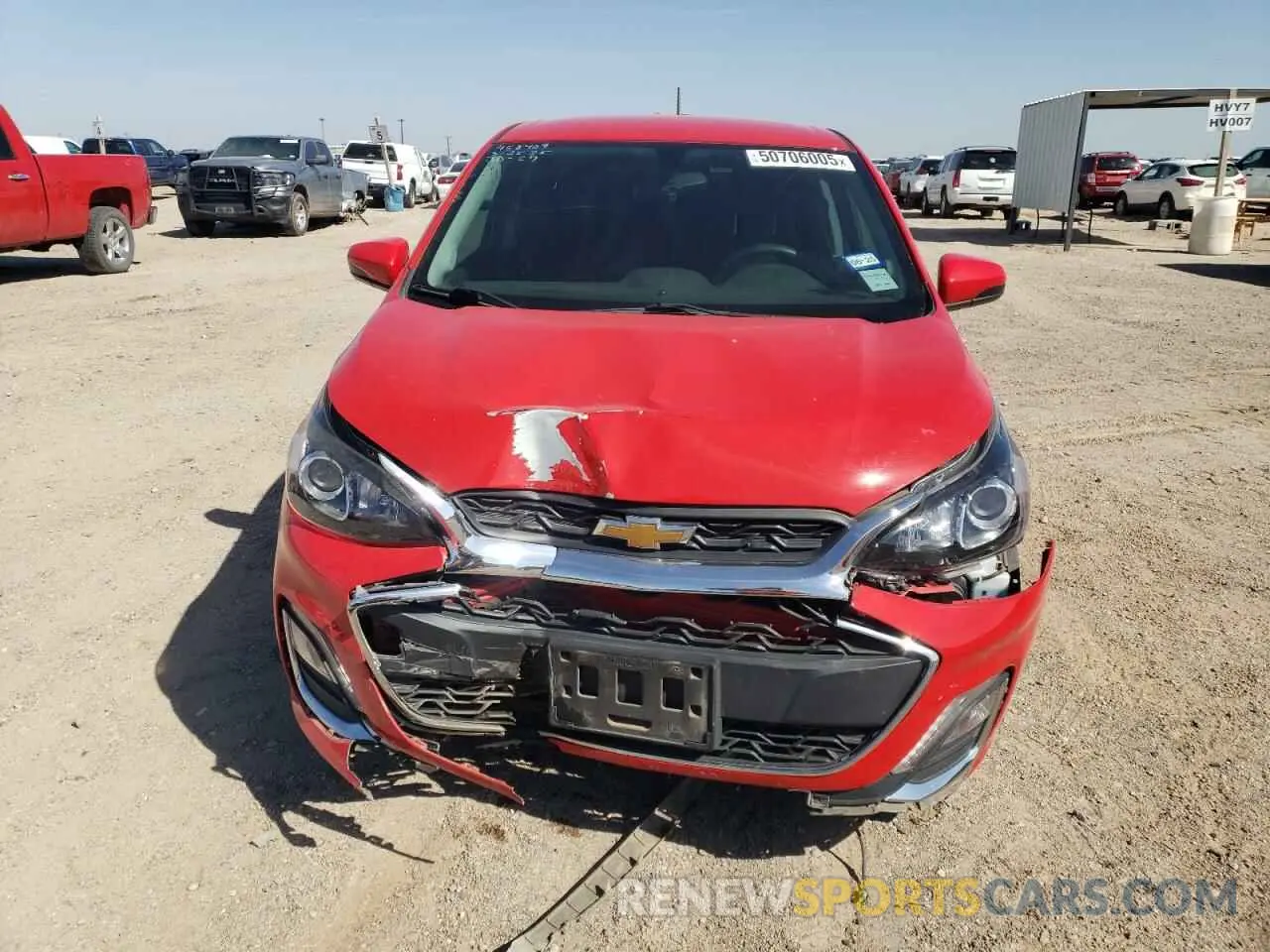 5 Photograph of a damaged car KL8CD6SA9LC479315 CHEVROLET SPARK 2020