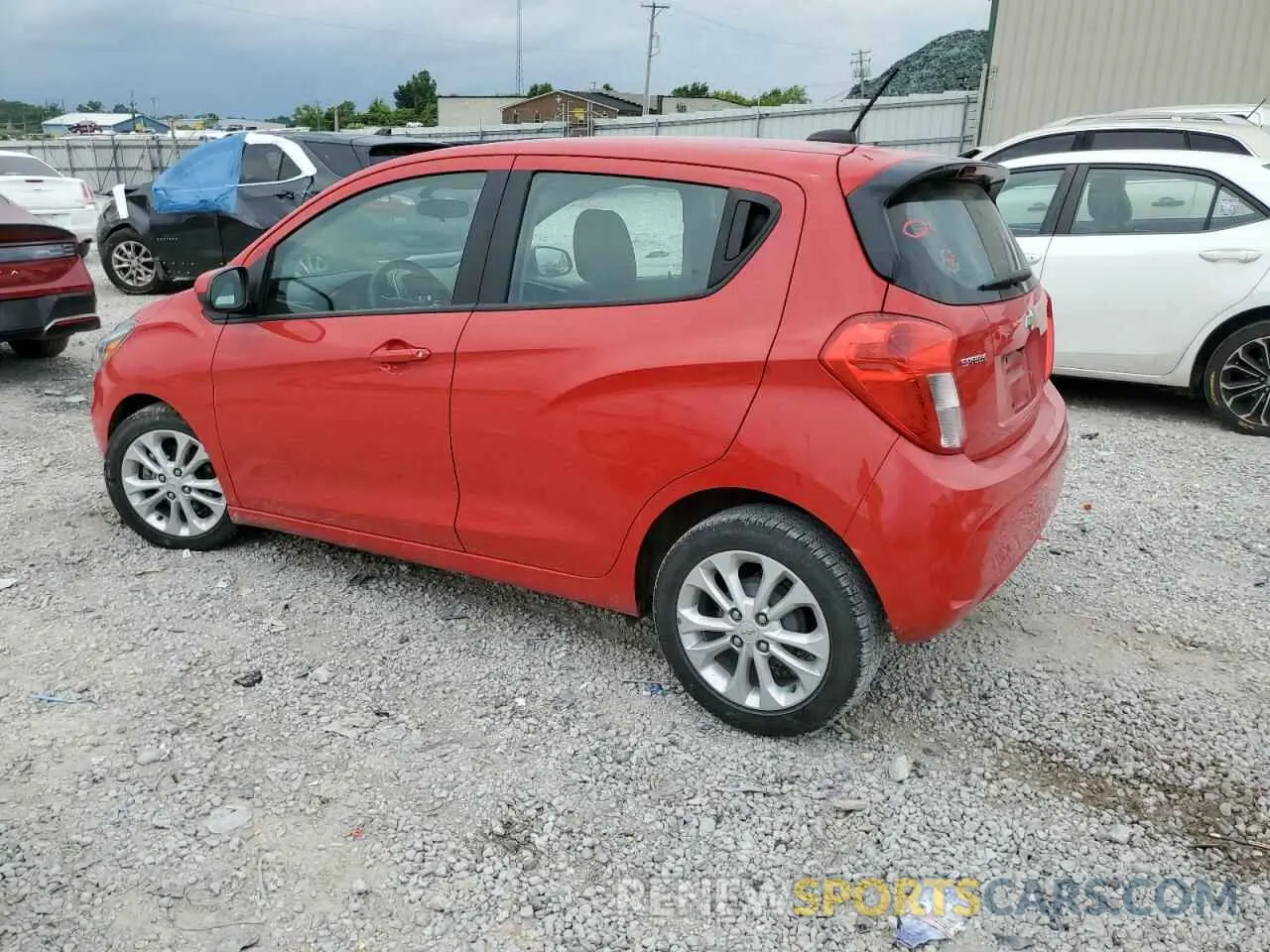 2 Photograph of a damaged car KL8CD6SAXLC414232 CHEVROLET SPARK 2020